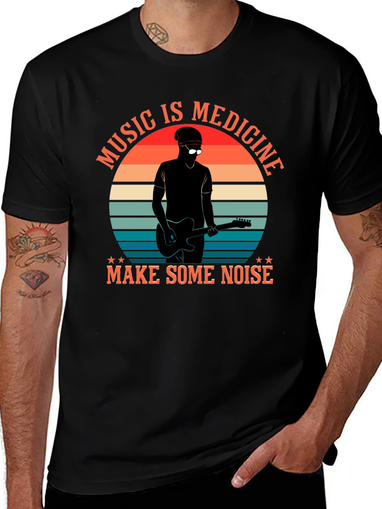 Variant 14 of Music is Medicine T-Shirt