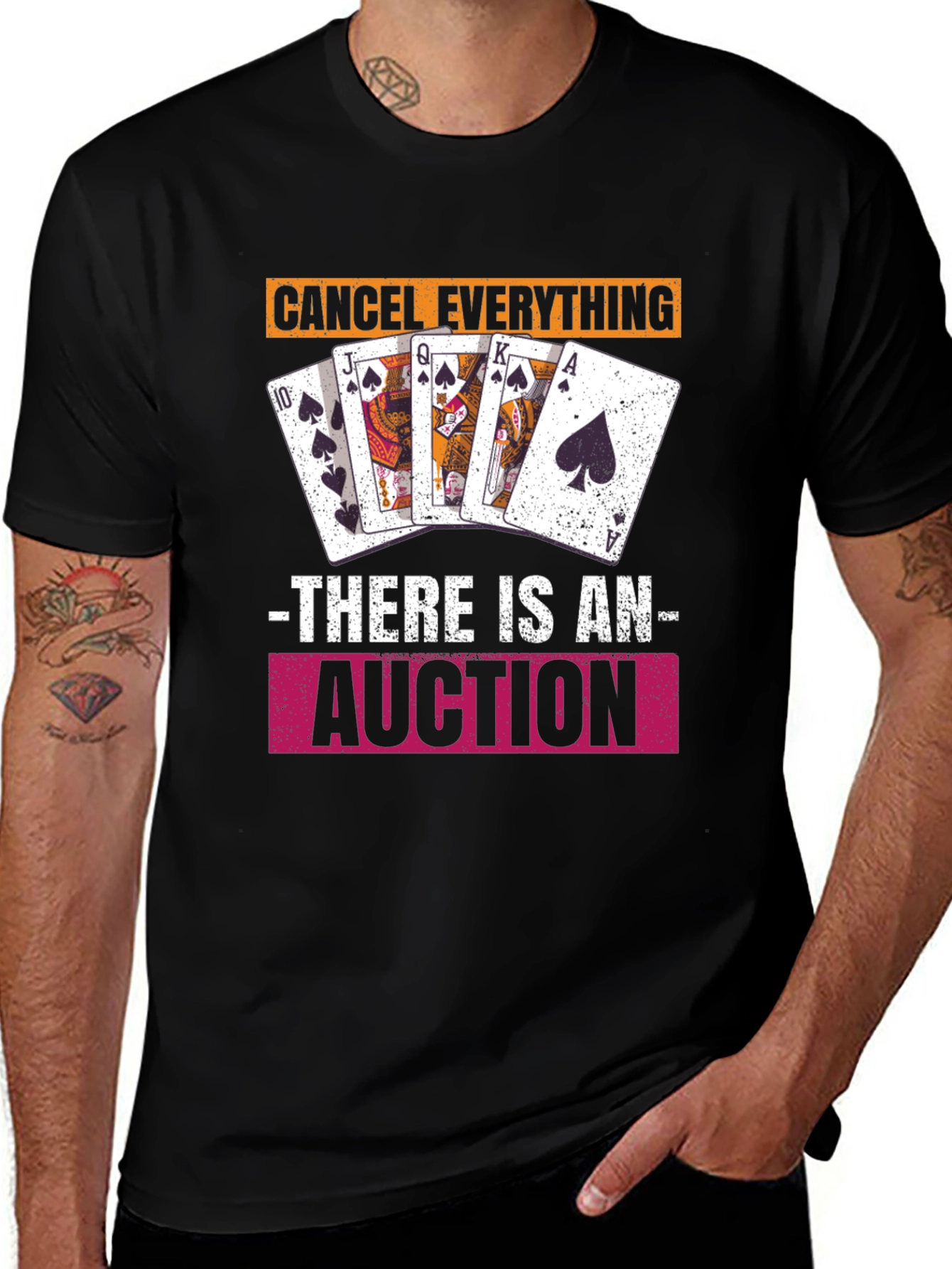 Cancel Everything Auction T-Shirt