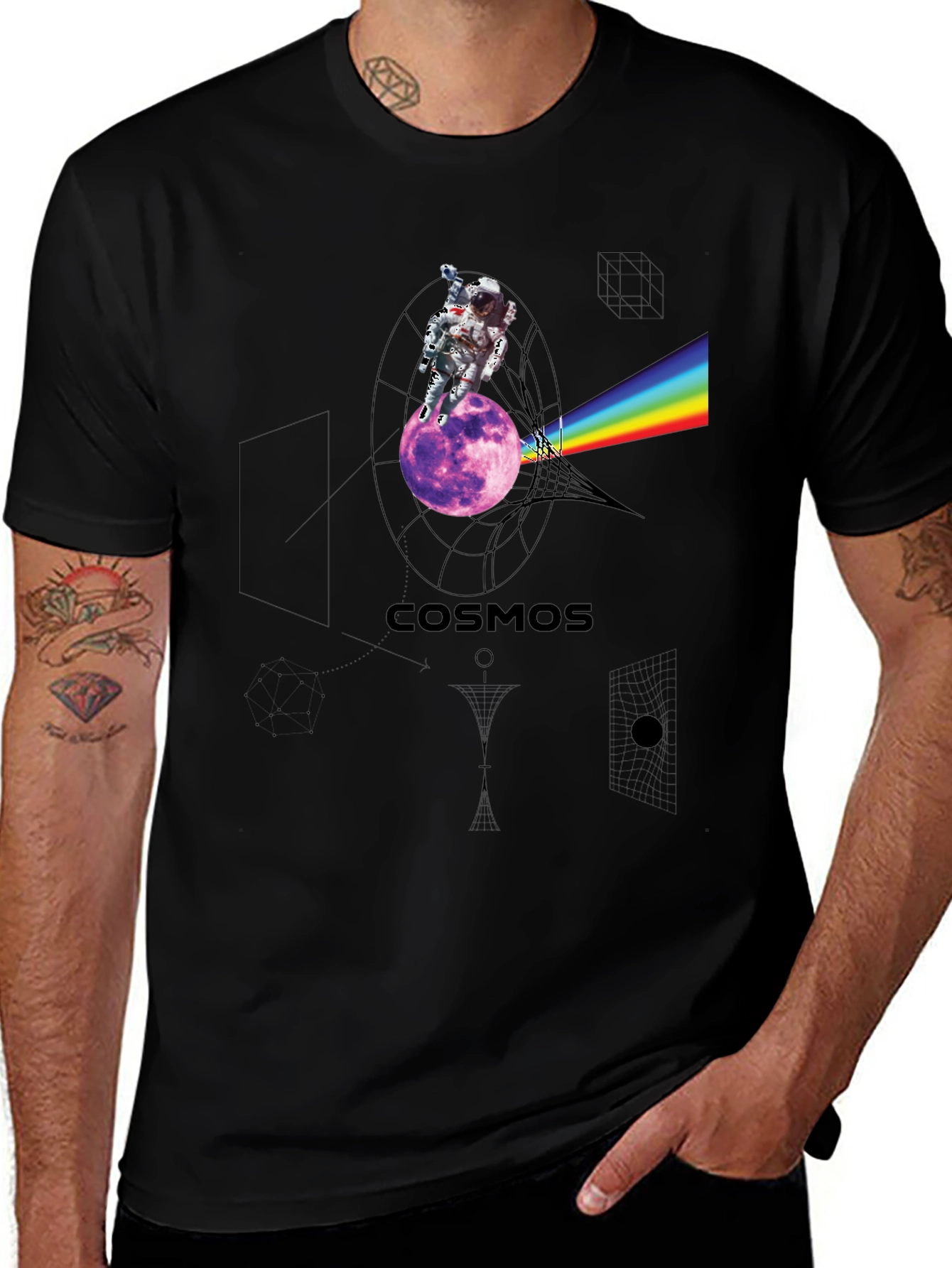 Variant 9 of Cosmos Astronaut T-Shirt