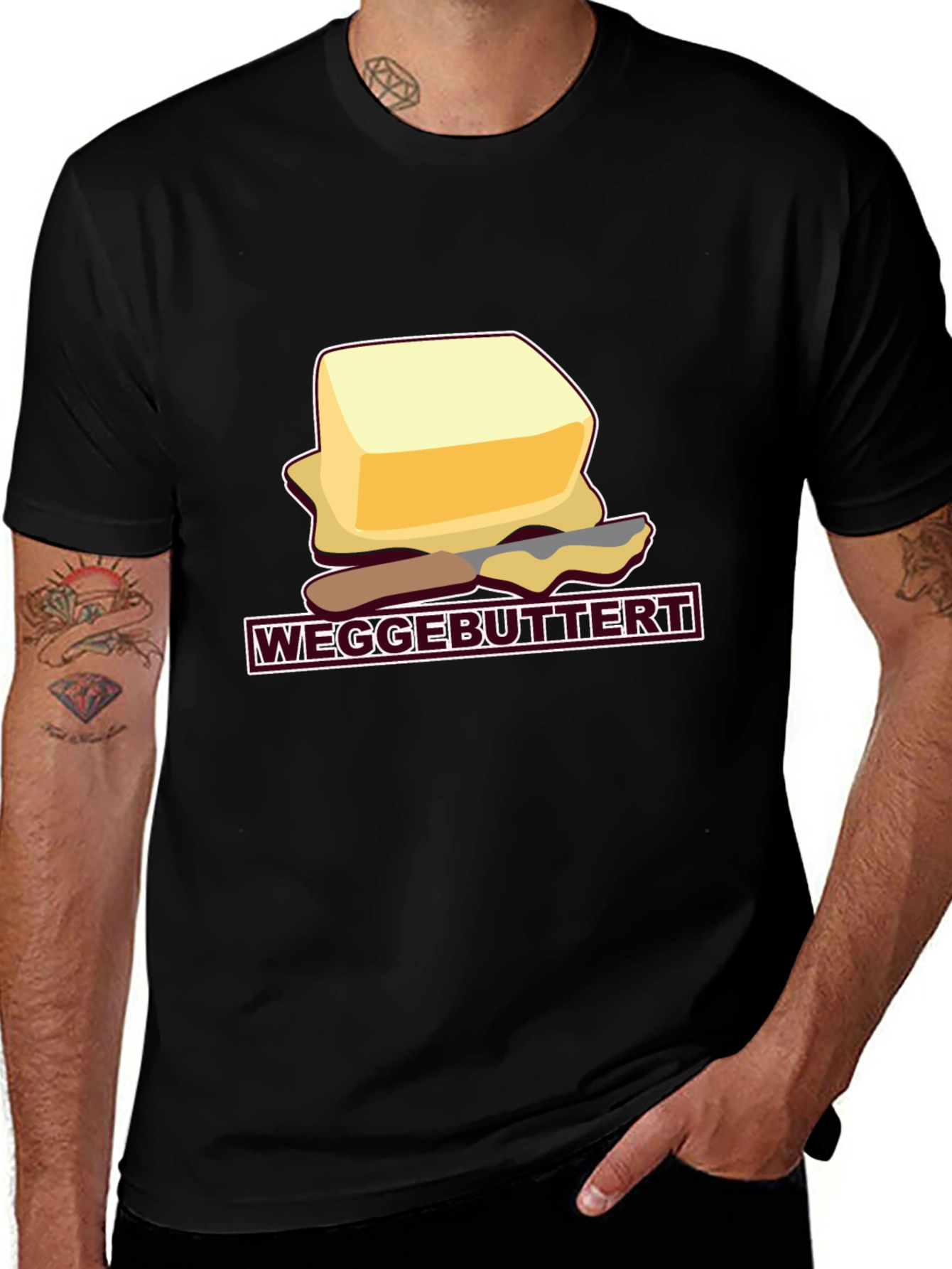 Variant 30 of Weggebuttert Graphic Tee