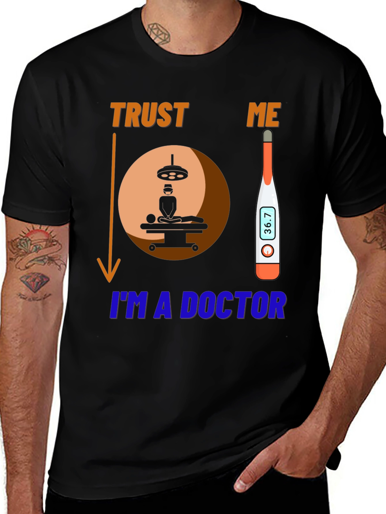 Variant 9 of Trust Me I'm a Doctor T-Shirt