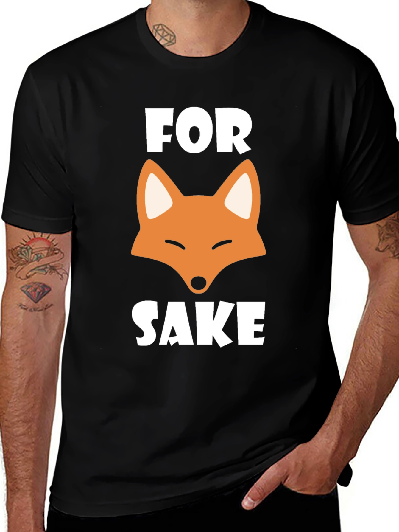 Variant 6 of For Fox Sake T-Shirt - Funny Graphic Tee