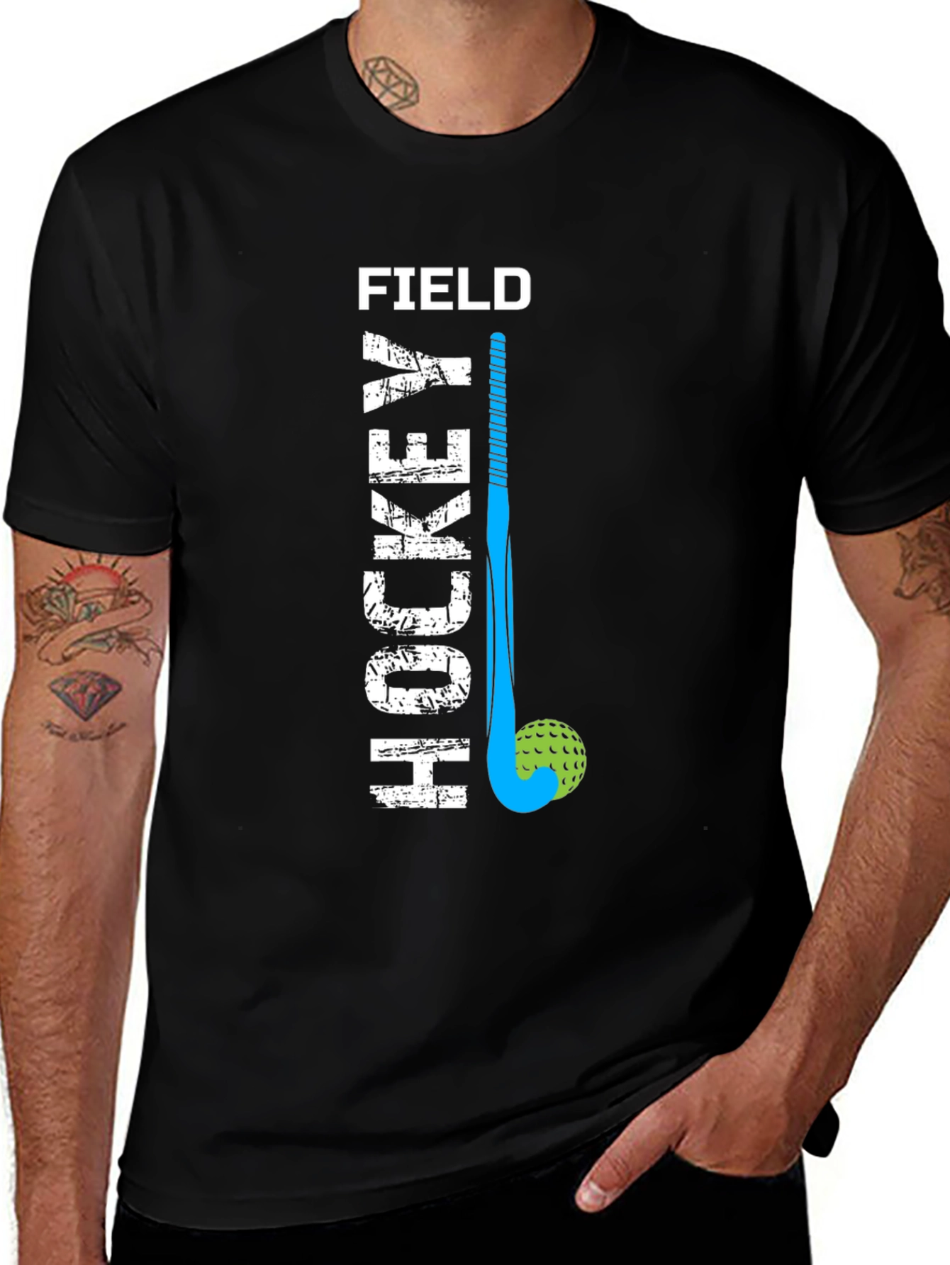 Variant 28 of Field Hockey T-Shirt | Sporty Graphic Tee