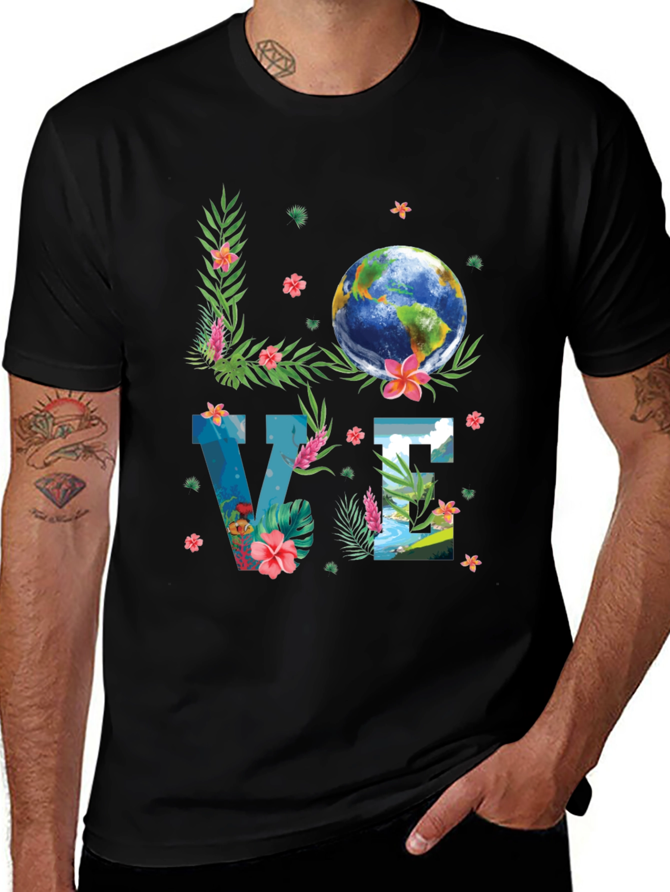 Variant 24 of Love Earth Graphic T-Shirt