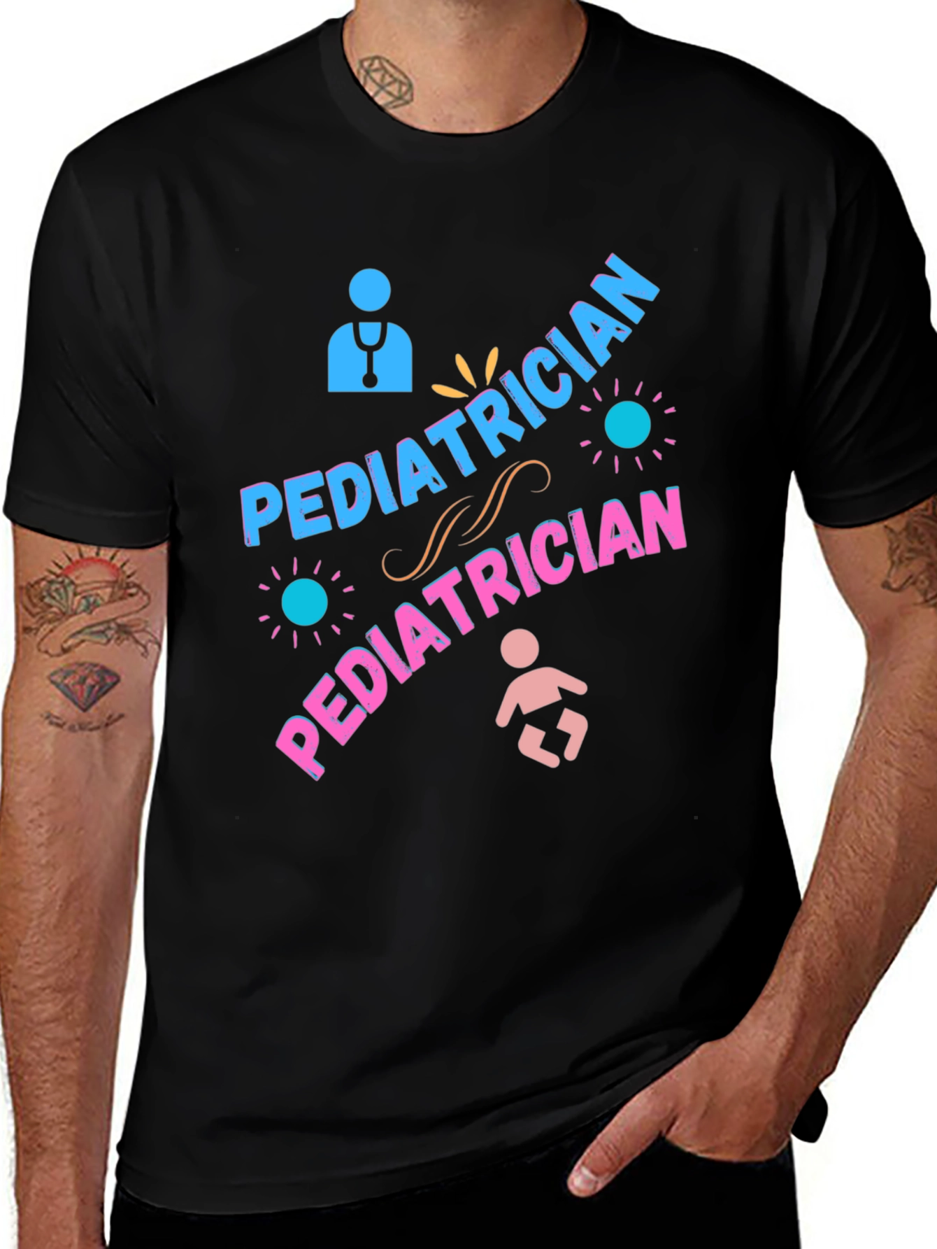 Pediatrician Graphic Tee - Doctor Gift
