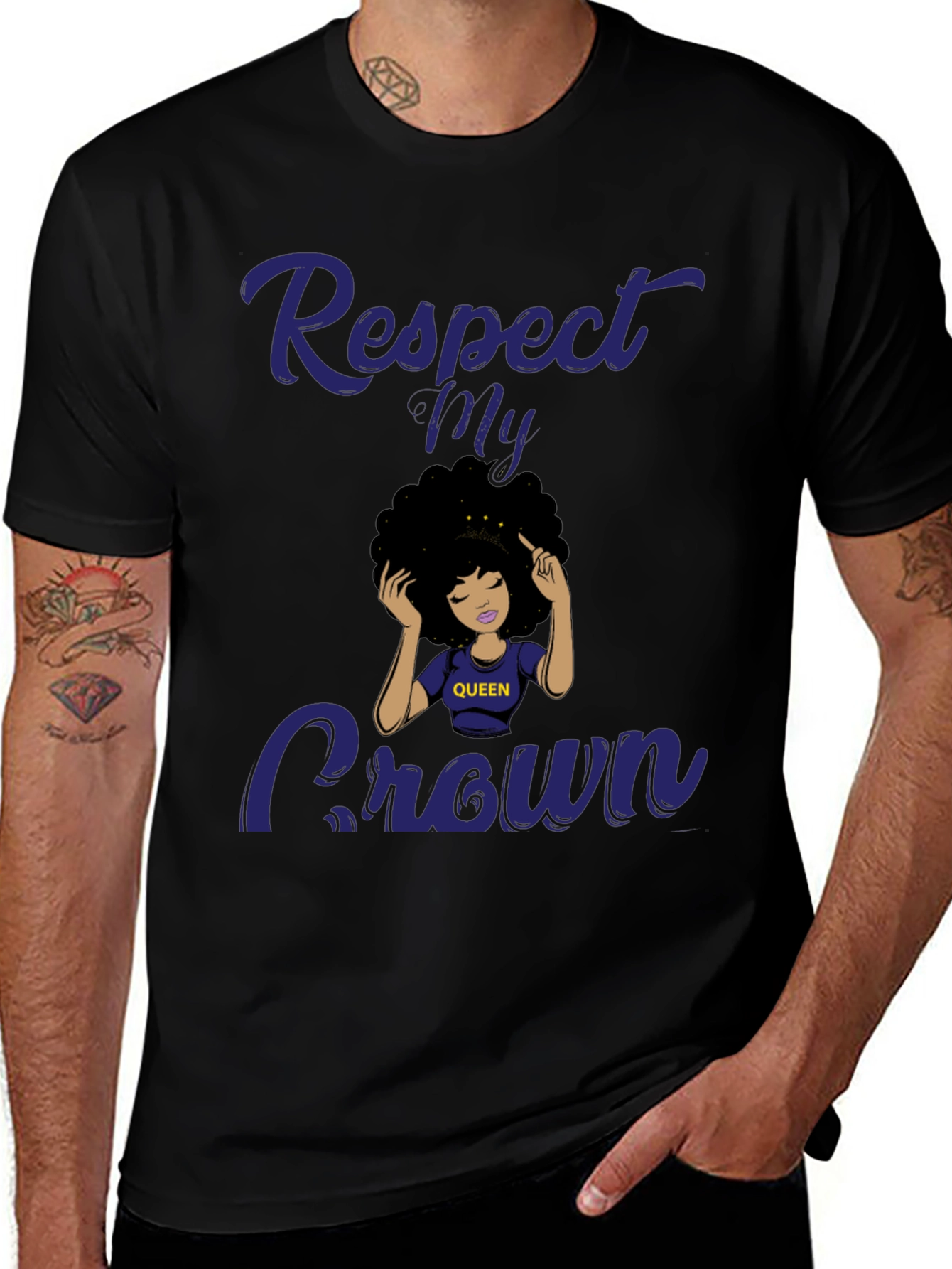 Variant 24 of Respect My Crown T-Shirt