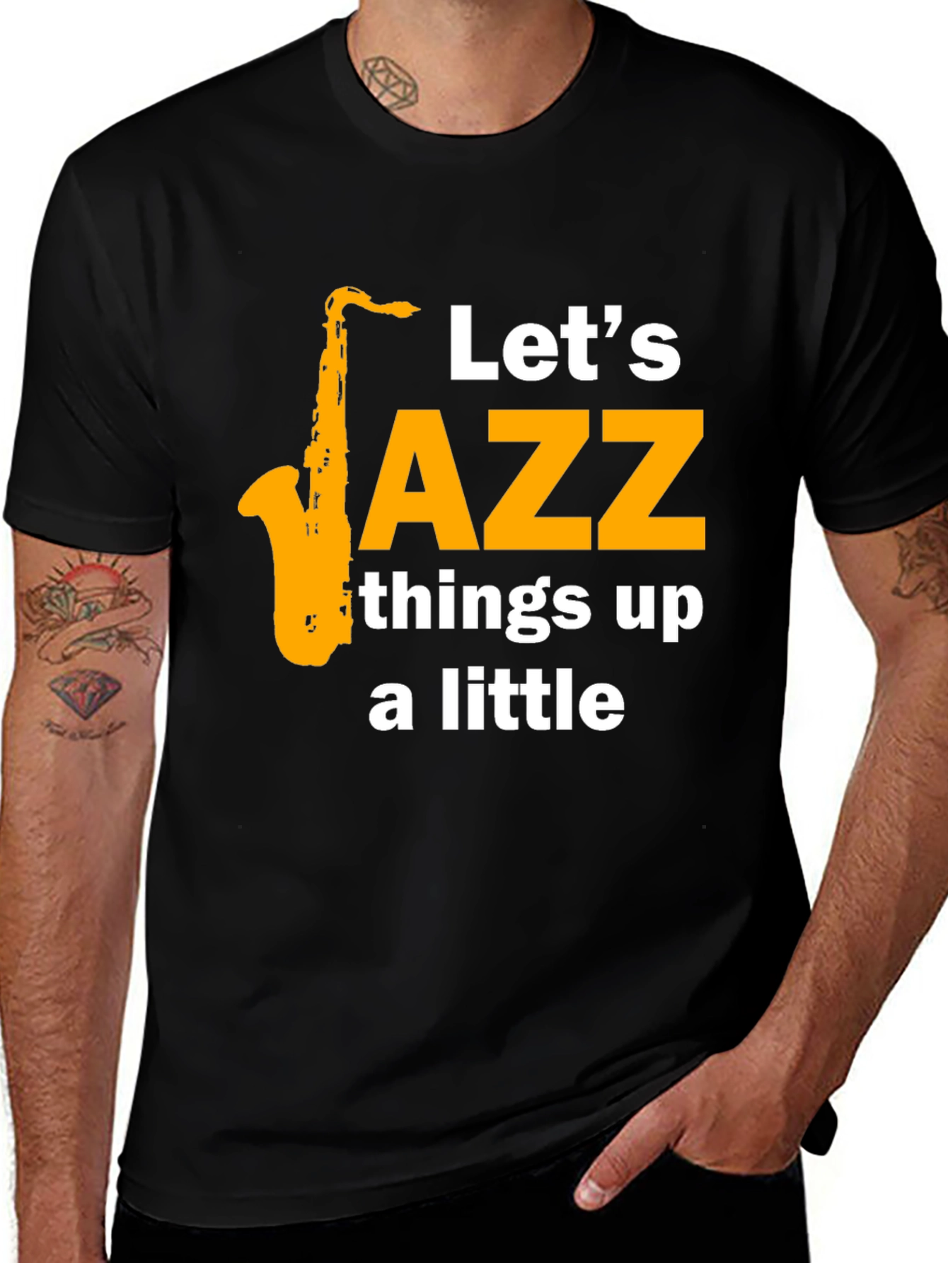 Variant 18 of Let's Jazz Things Up Tee