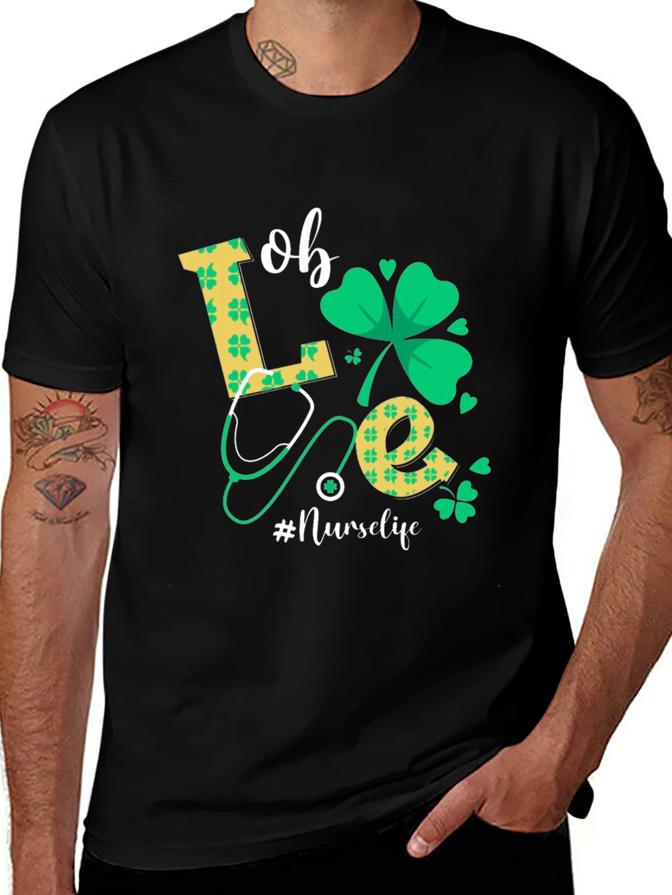Variant 12 of St. Patrick's Day Nurse Life T-Shirt