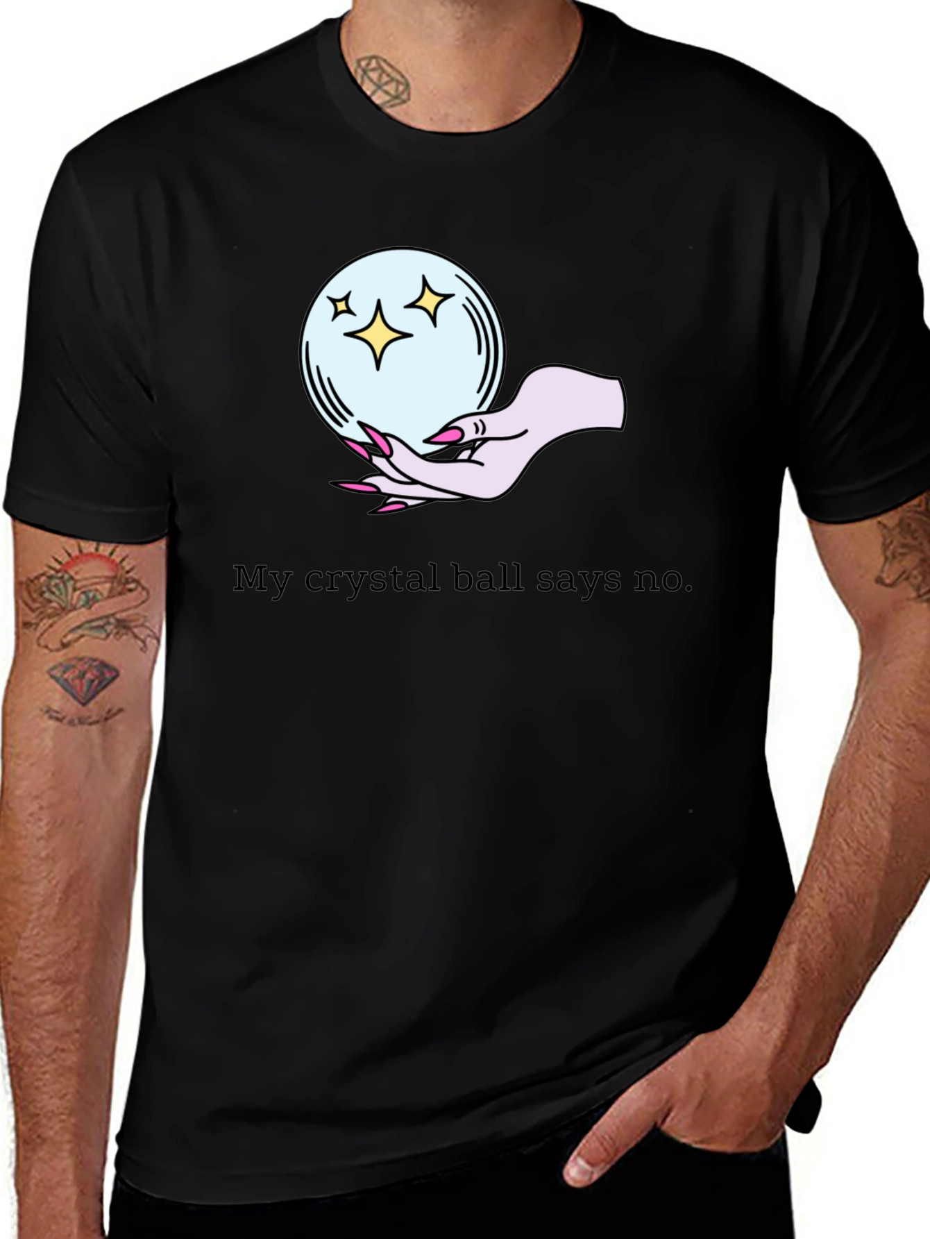 Variant 26 of My Crystal Ball Says No T-Shirt