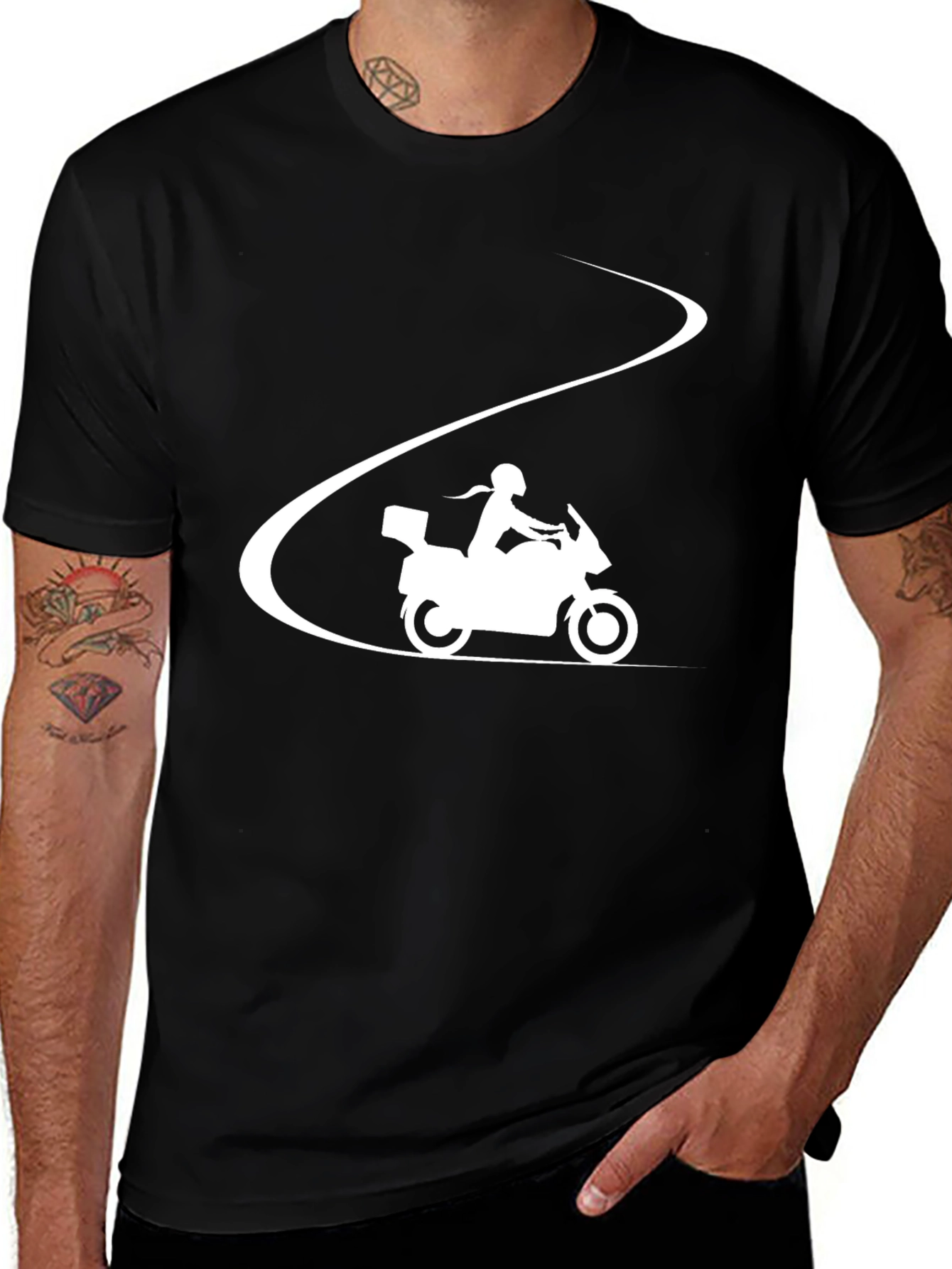 Variant 24 of Motorcycle Adventure T-Shirt