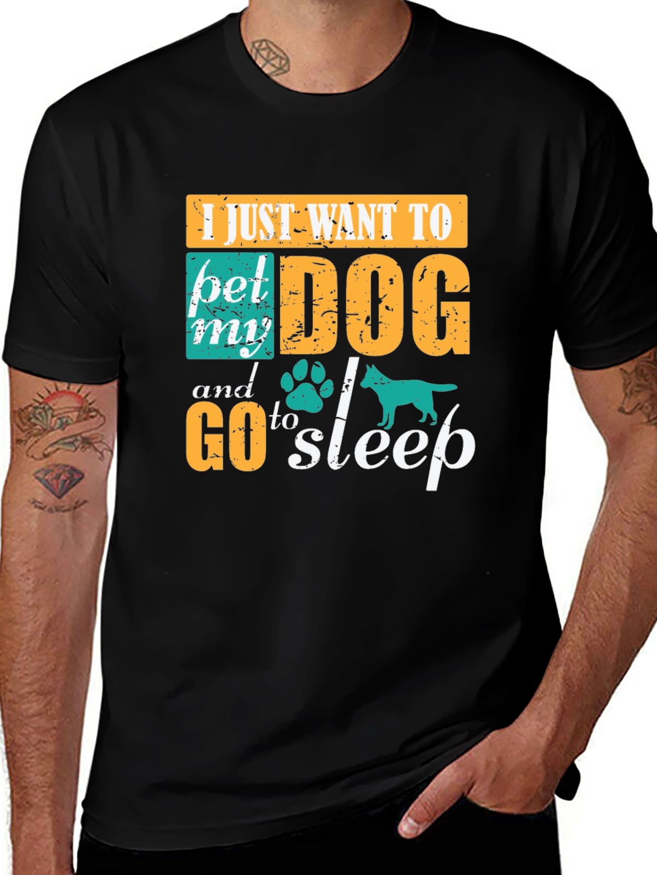 Variant 26 of Pet My Dog T-Shirt: Dog Lover Tee