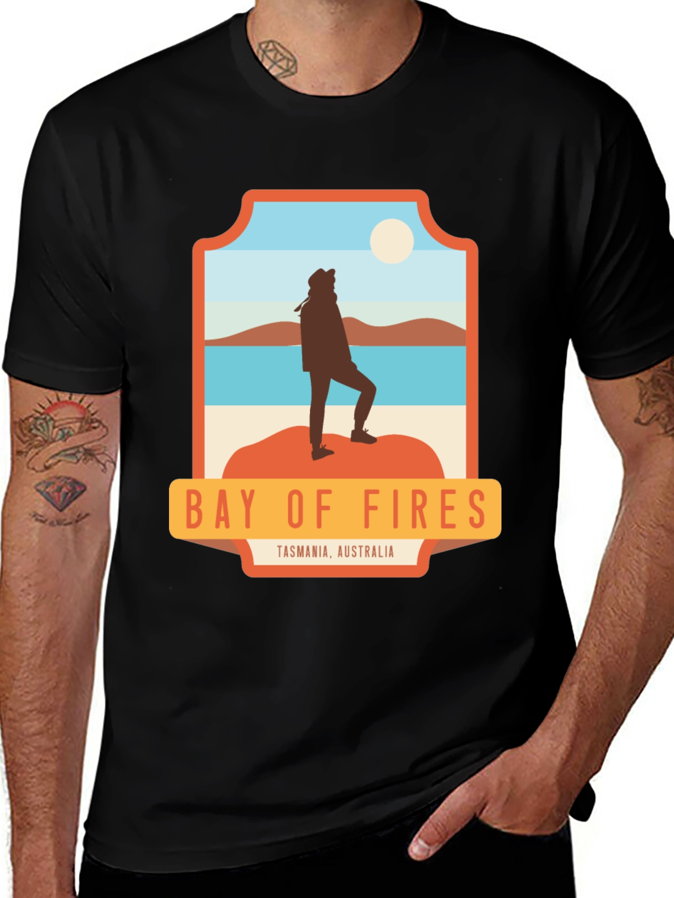 Variant 5 of Bay of Fires T-Shirt - Tasmania, Australia