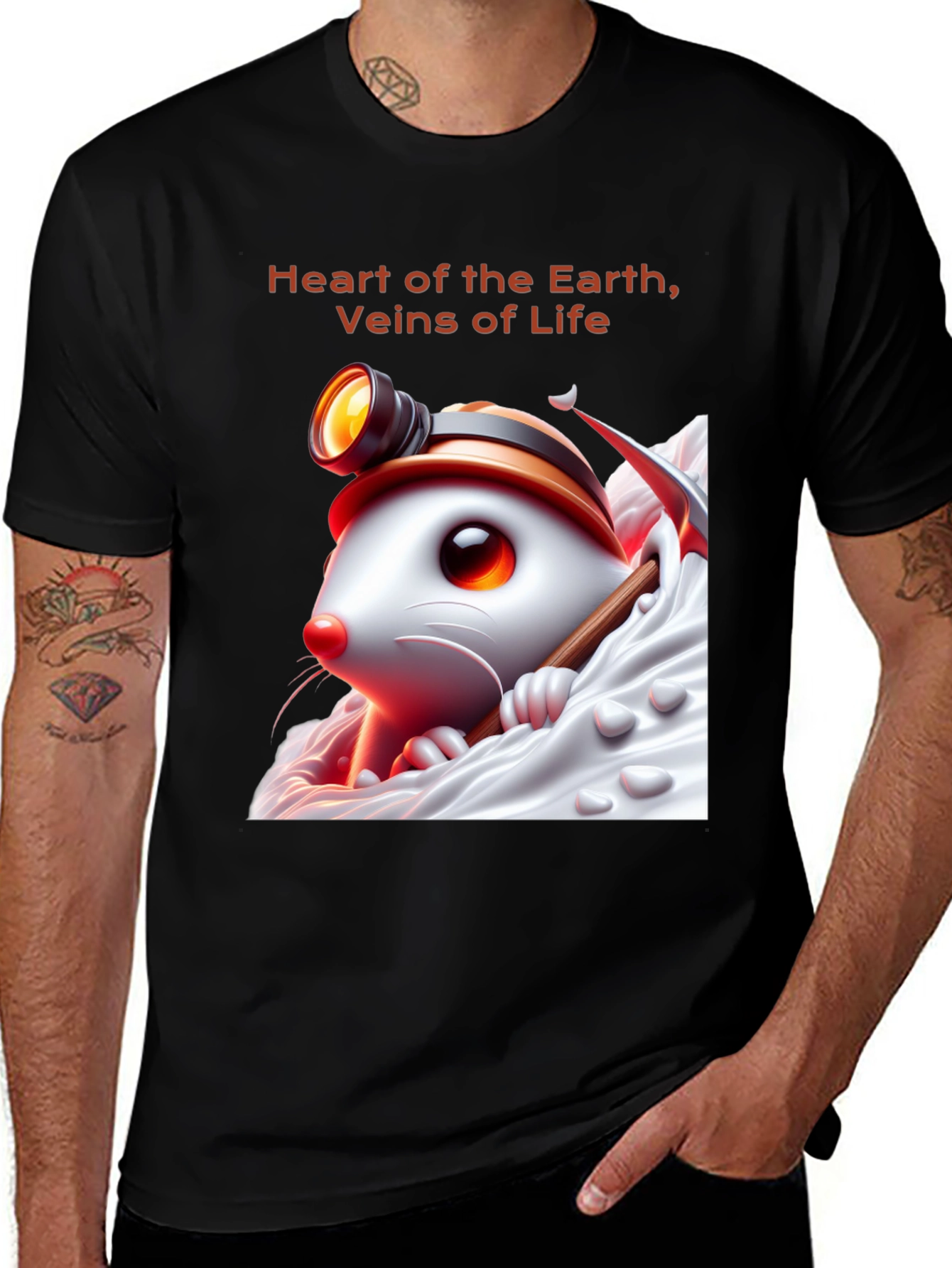 Variant 23 of Heart of the Earth Graphic Tee