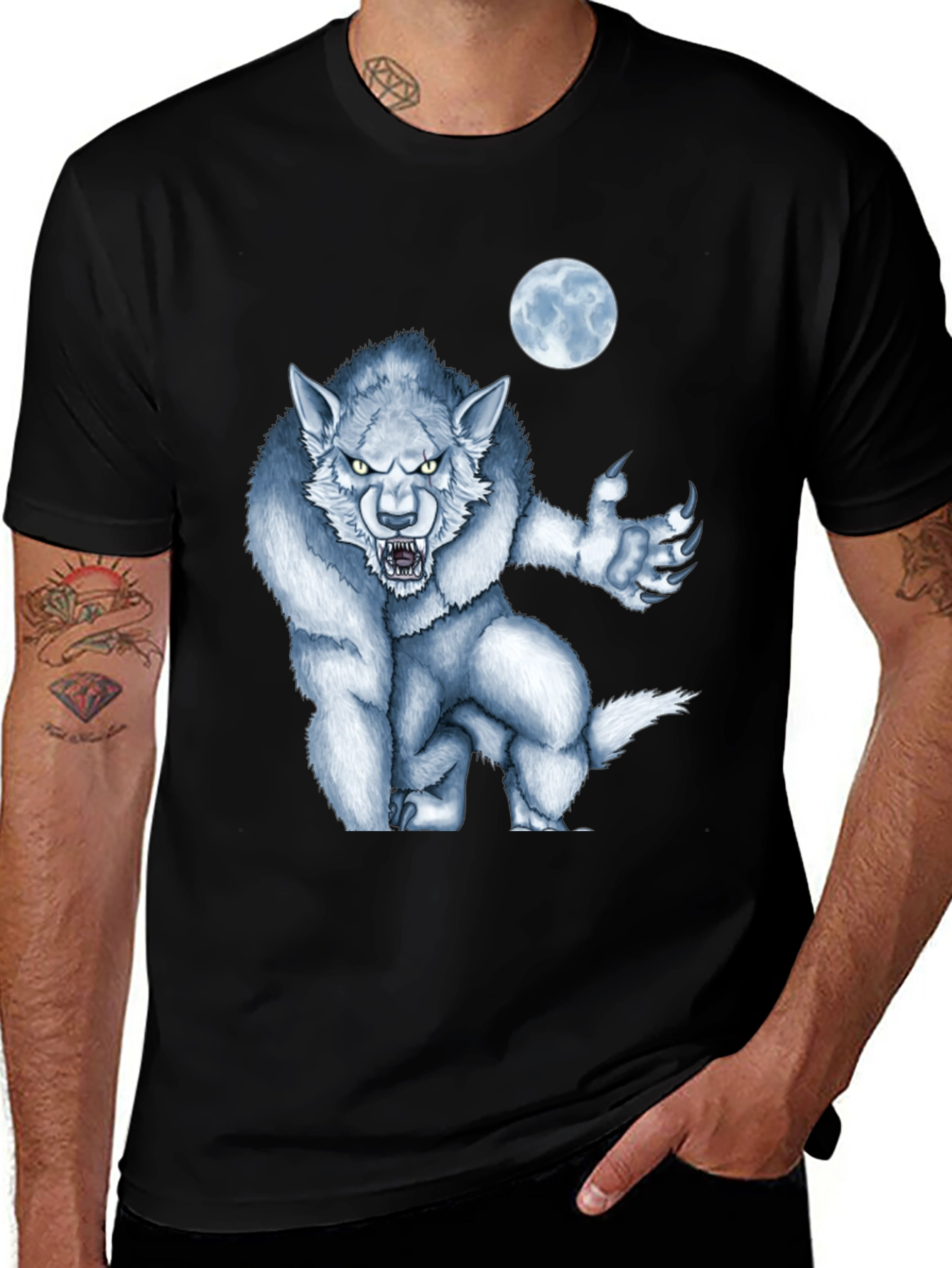 Werewolf Moon T-Shirt - Unleash Your Inner Beast!