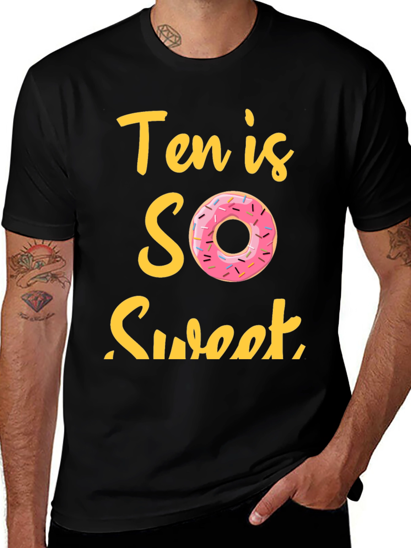 Ten is So Sweet Donut Birthday T-Shirt