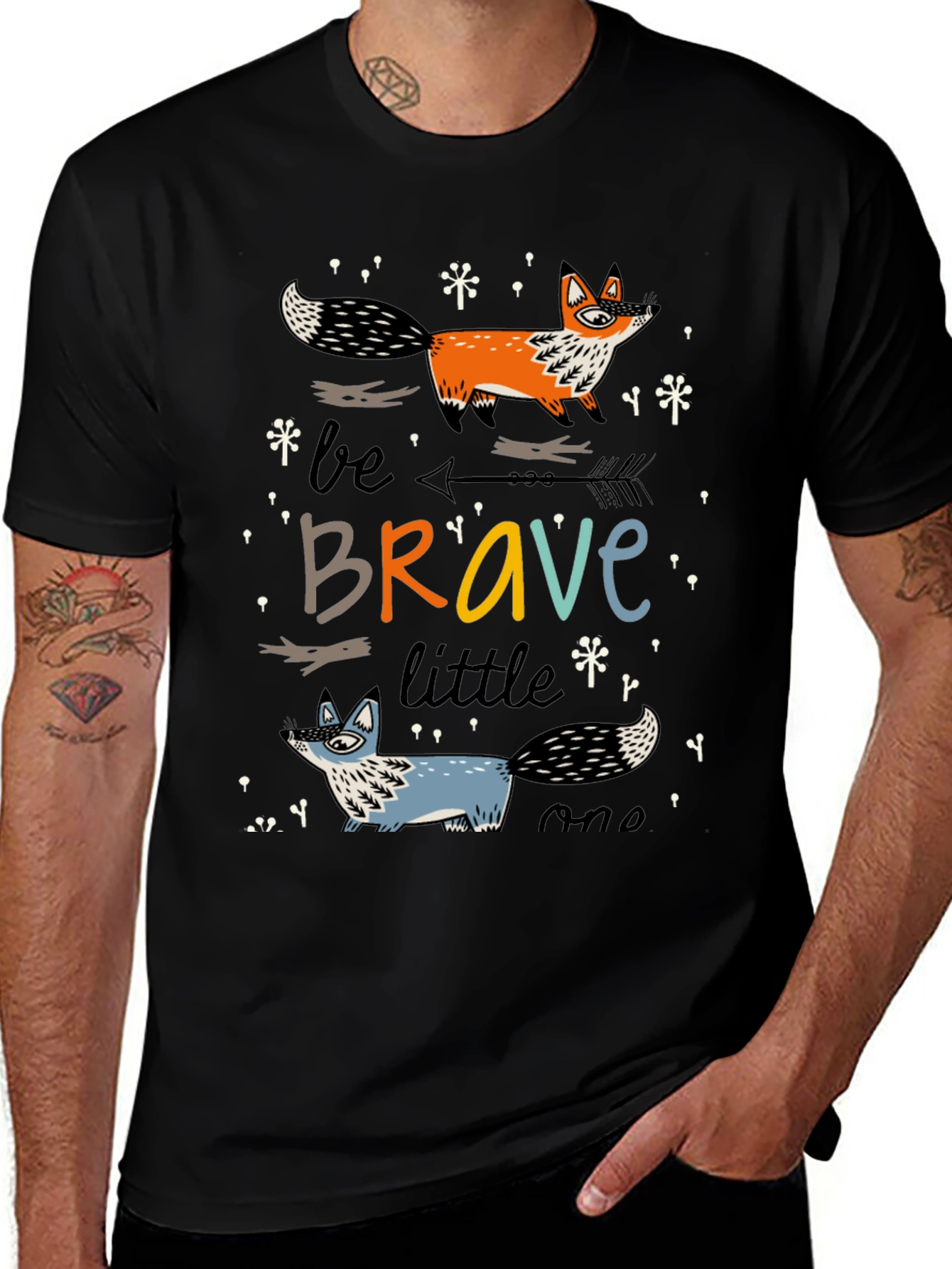 Variant 5 of Be Brave Little One Graphic Tee