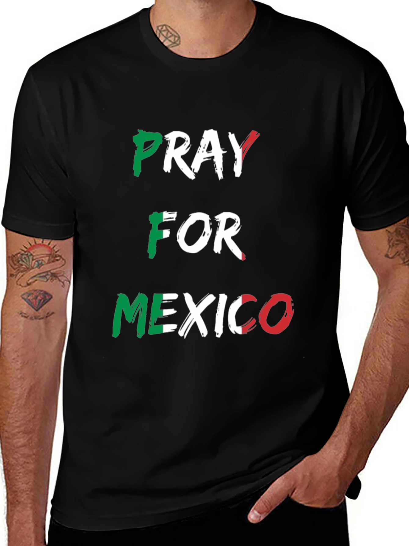 Pray for Mexico T-Shirt - Stylish Graphic Tee