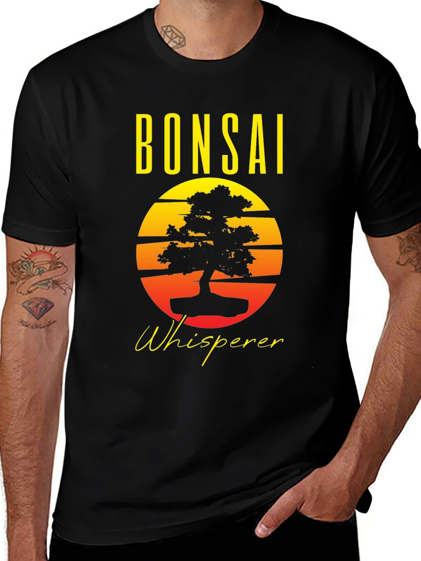Bonsai Whisperer Graphic T-Shirt
