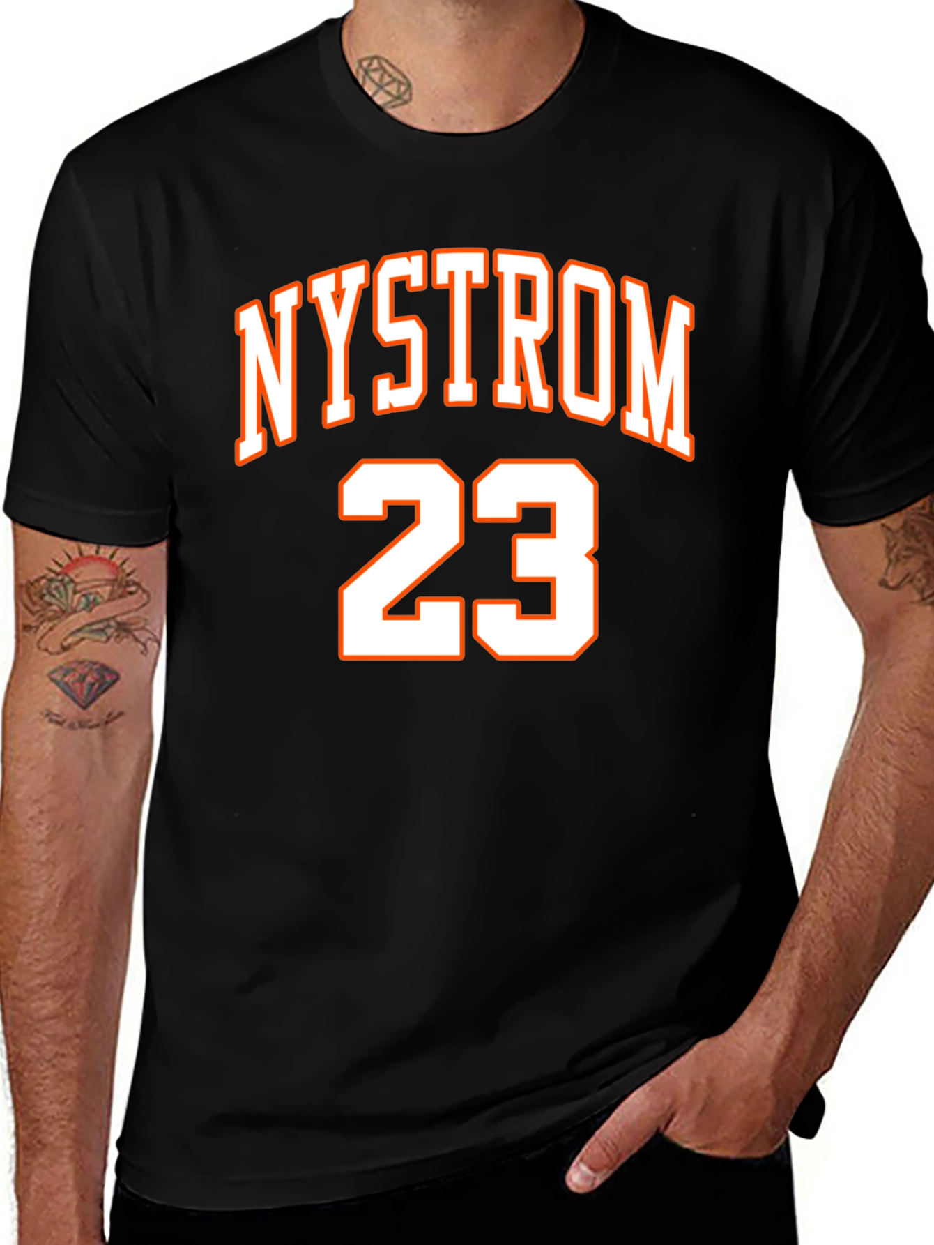 NYSTROM 23 Black T-Shirt