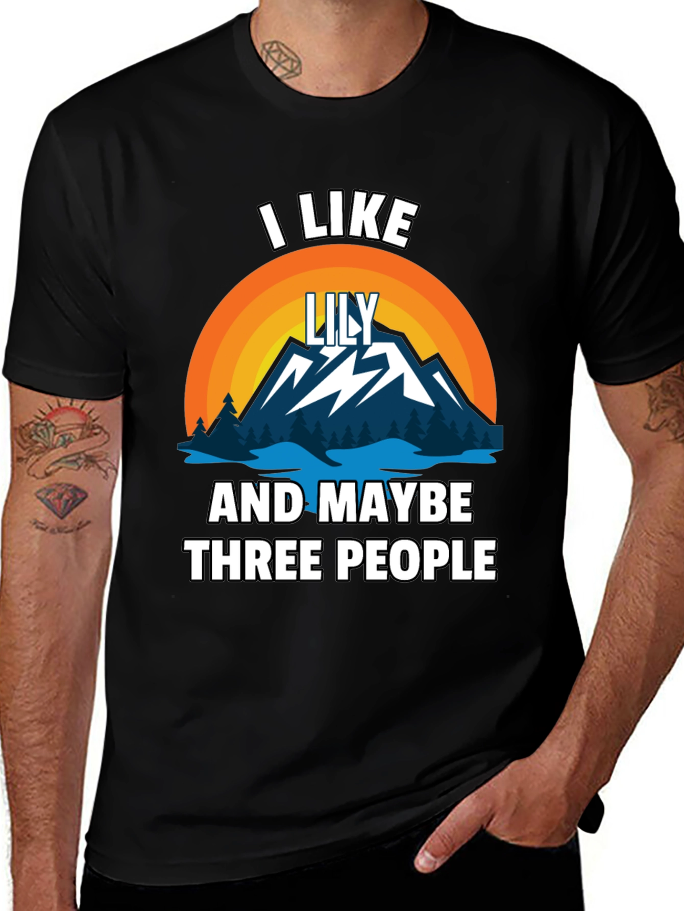 Variant 23 of I Like Lily And Maybe Three People T-Shirt