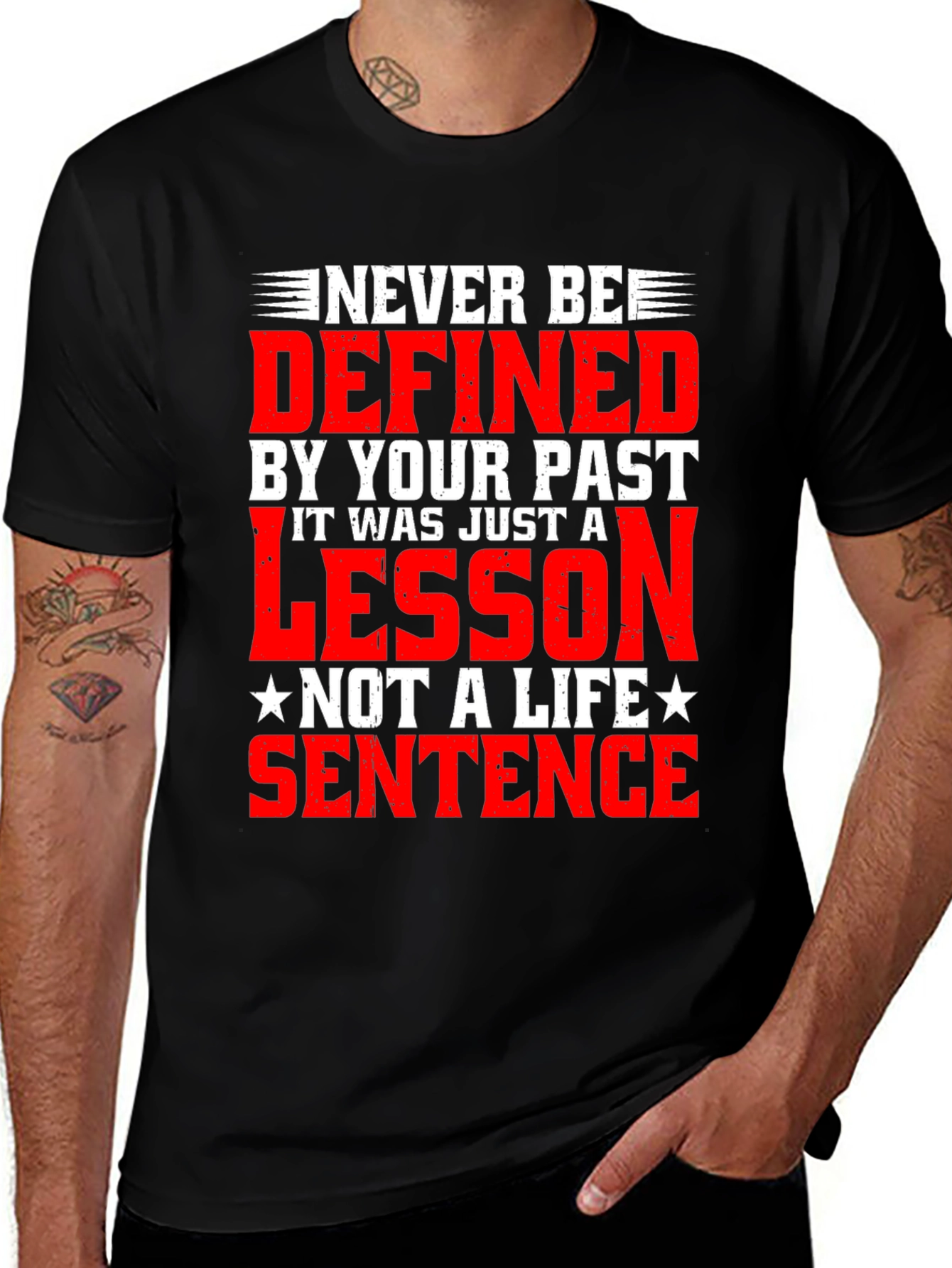 Variant 26 of Never Be Defined by Your Past Graphic Tee