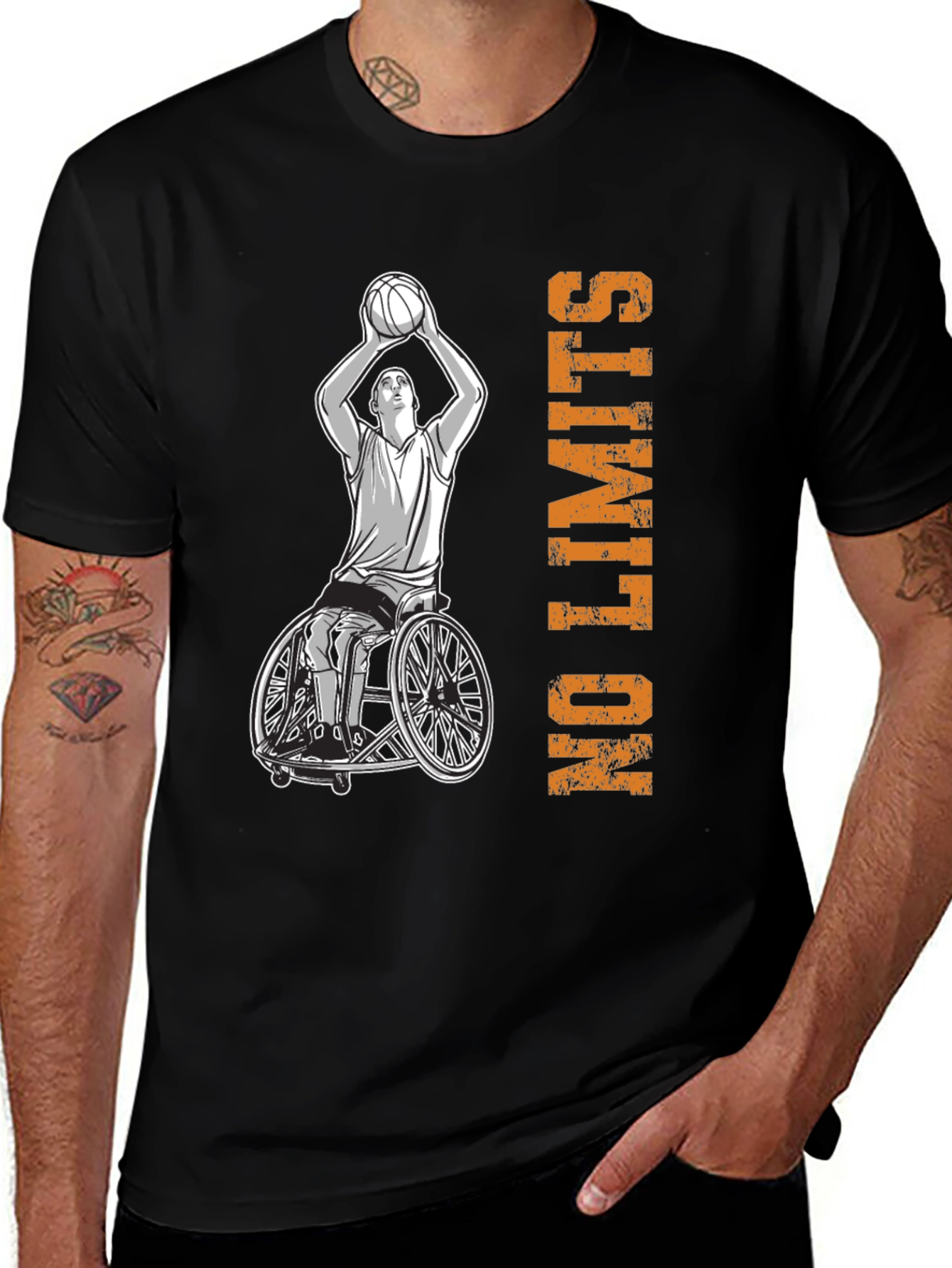 Adaptive Athlete T-Shirt | No Limits