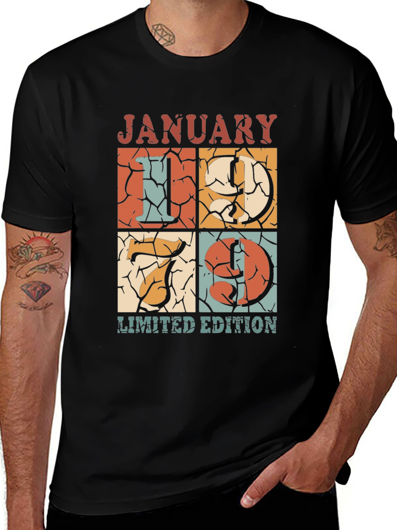 Variant 19 of January 1973 Limited Edition Graphic Tee