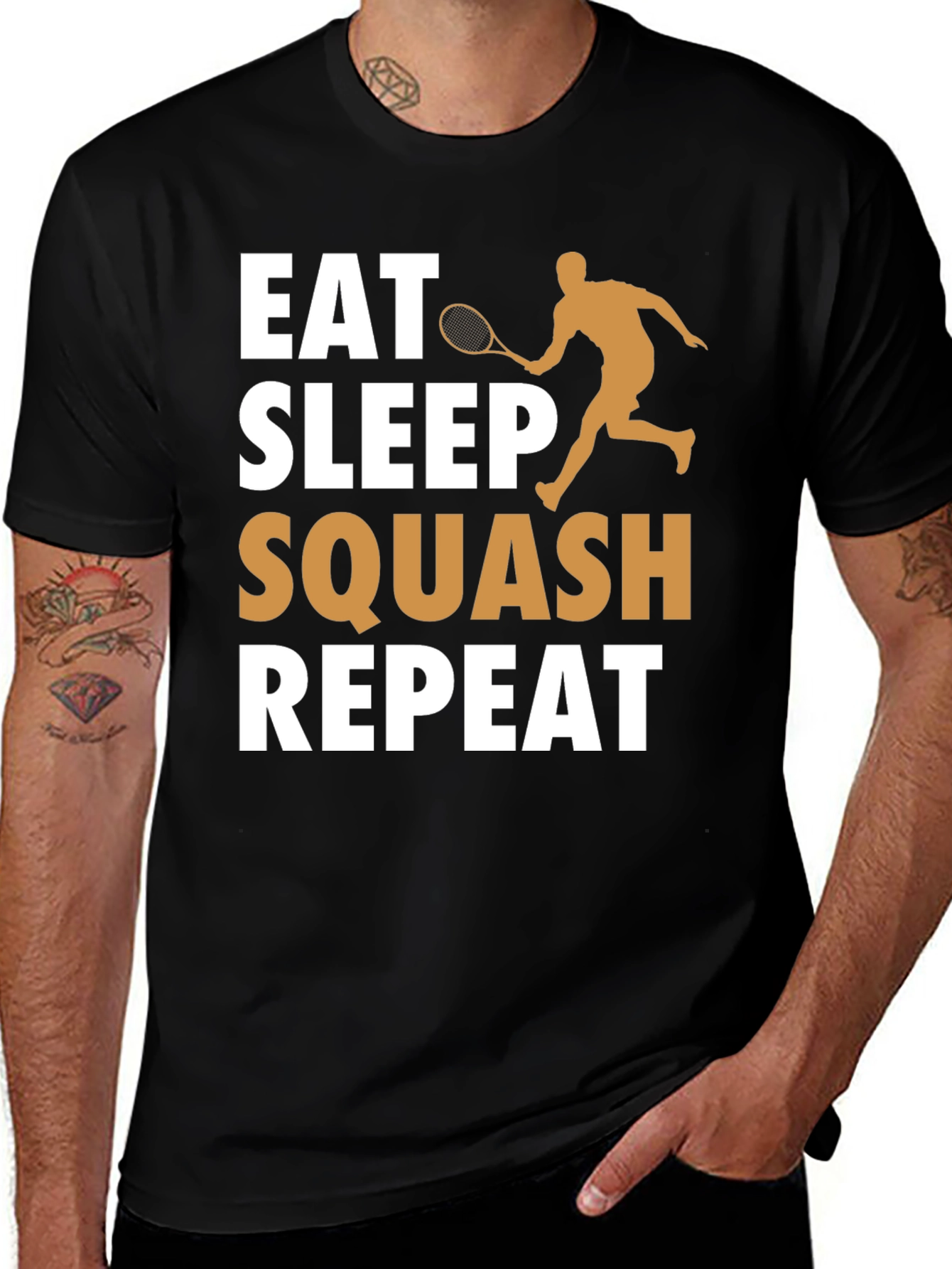 Variant 17 of Eat Sleep Squash Repeat T-Shirt