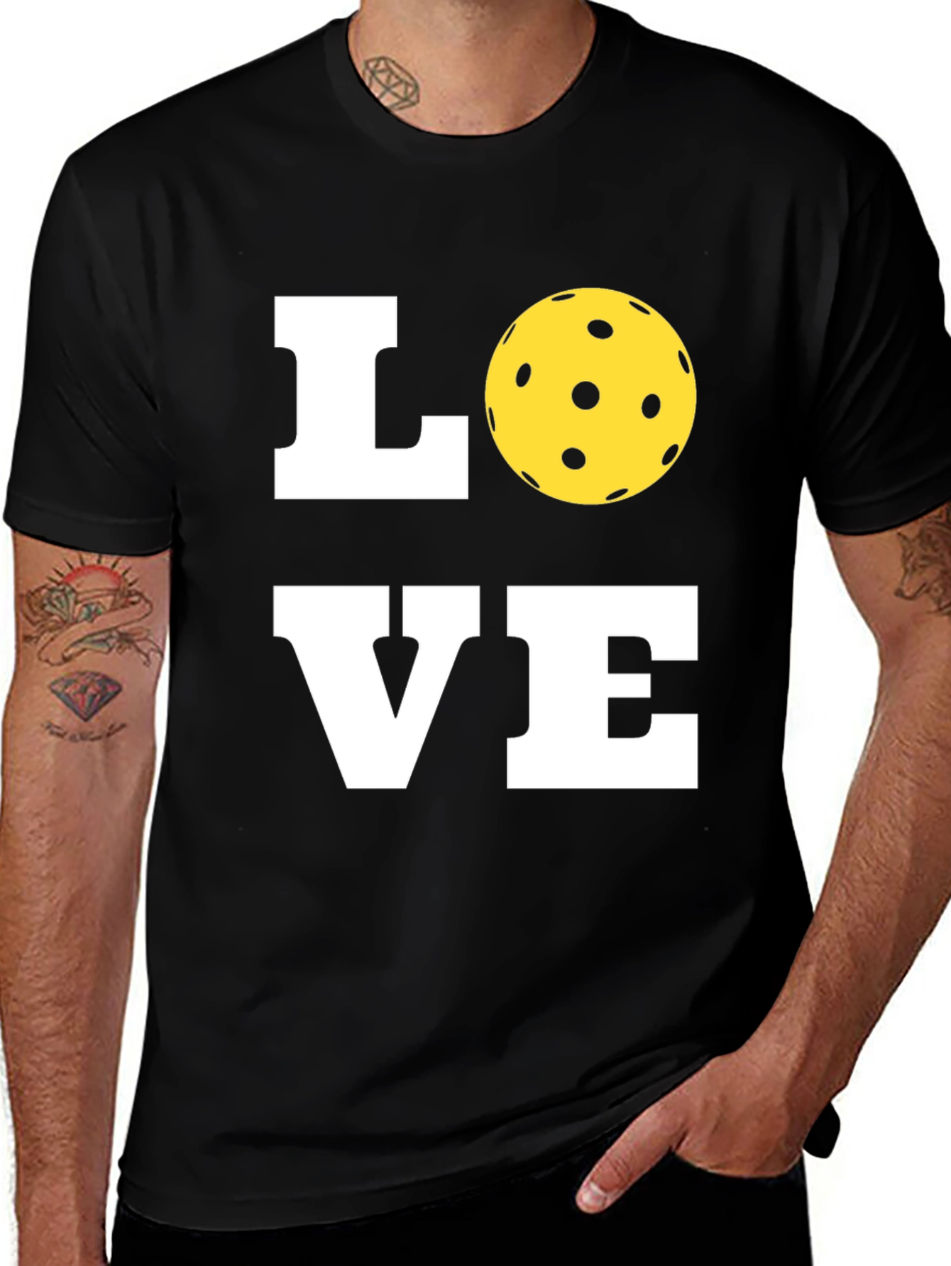 Variant 24 of Pickleball Love Graphic Tee
