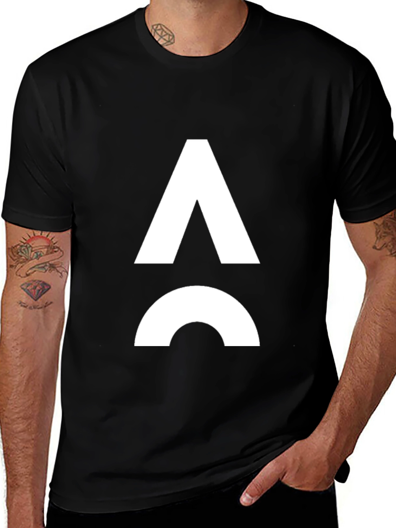 Variant 24 of Minimalist Graphic Tee - Abstract Design