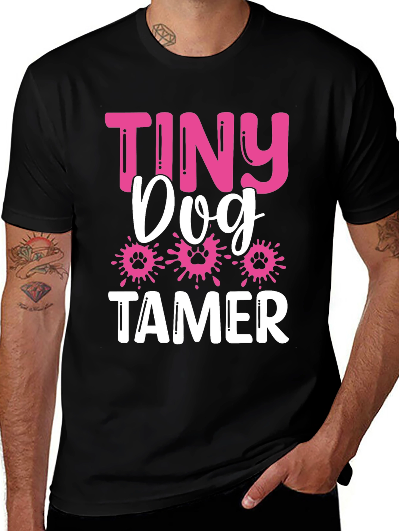 Variant 10 of Tiny Dog Tamer Graphic Tee