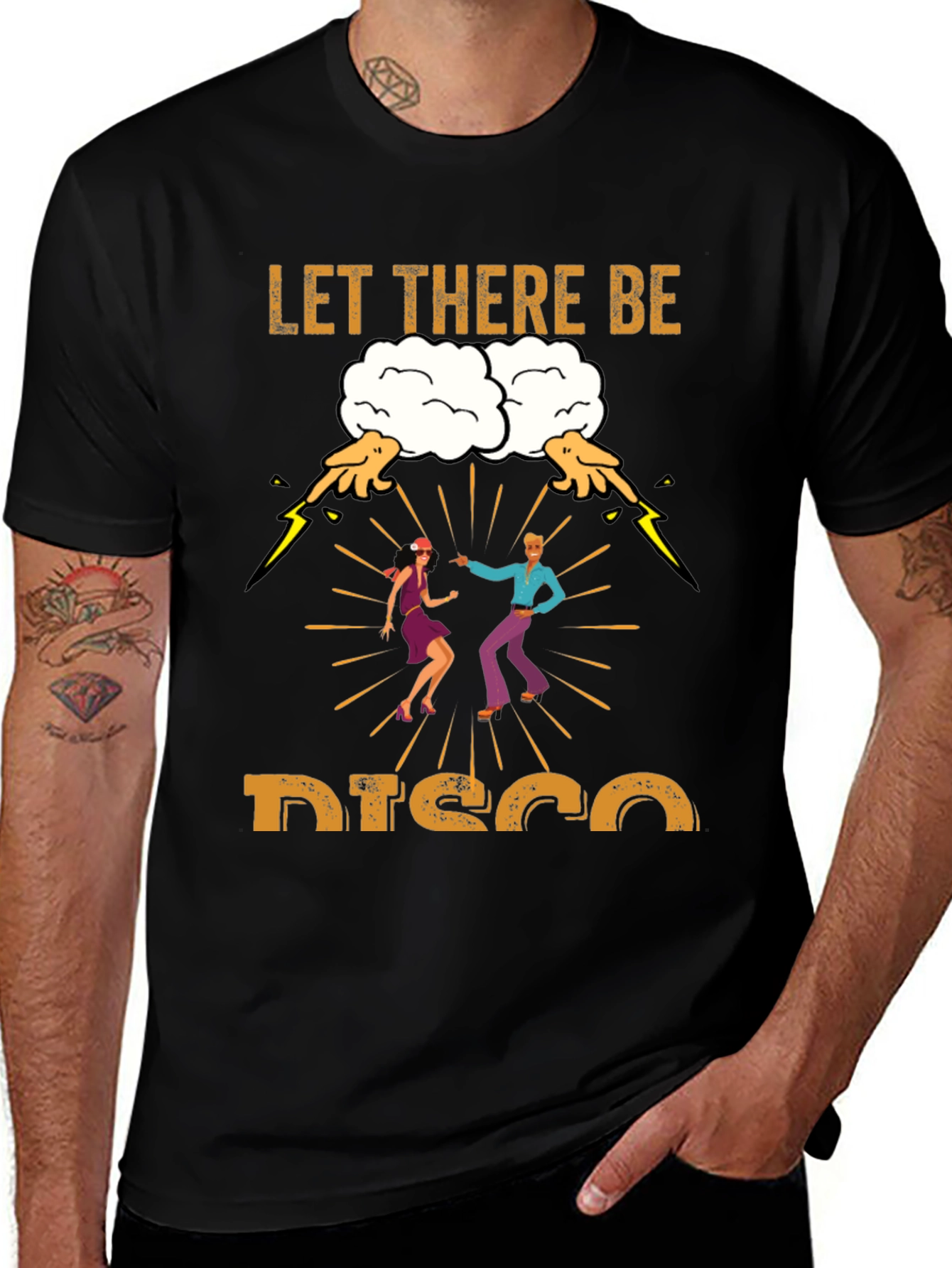Variant 3 of Let There Be Disco Graphic T-Shirt
