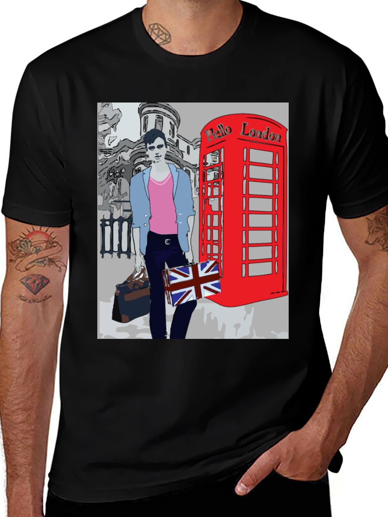 Variant 26 of London Fashion T-Shirt