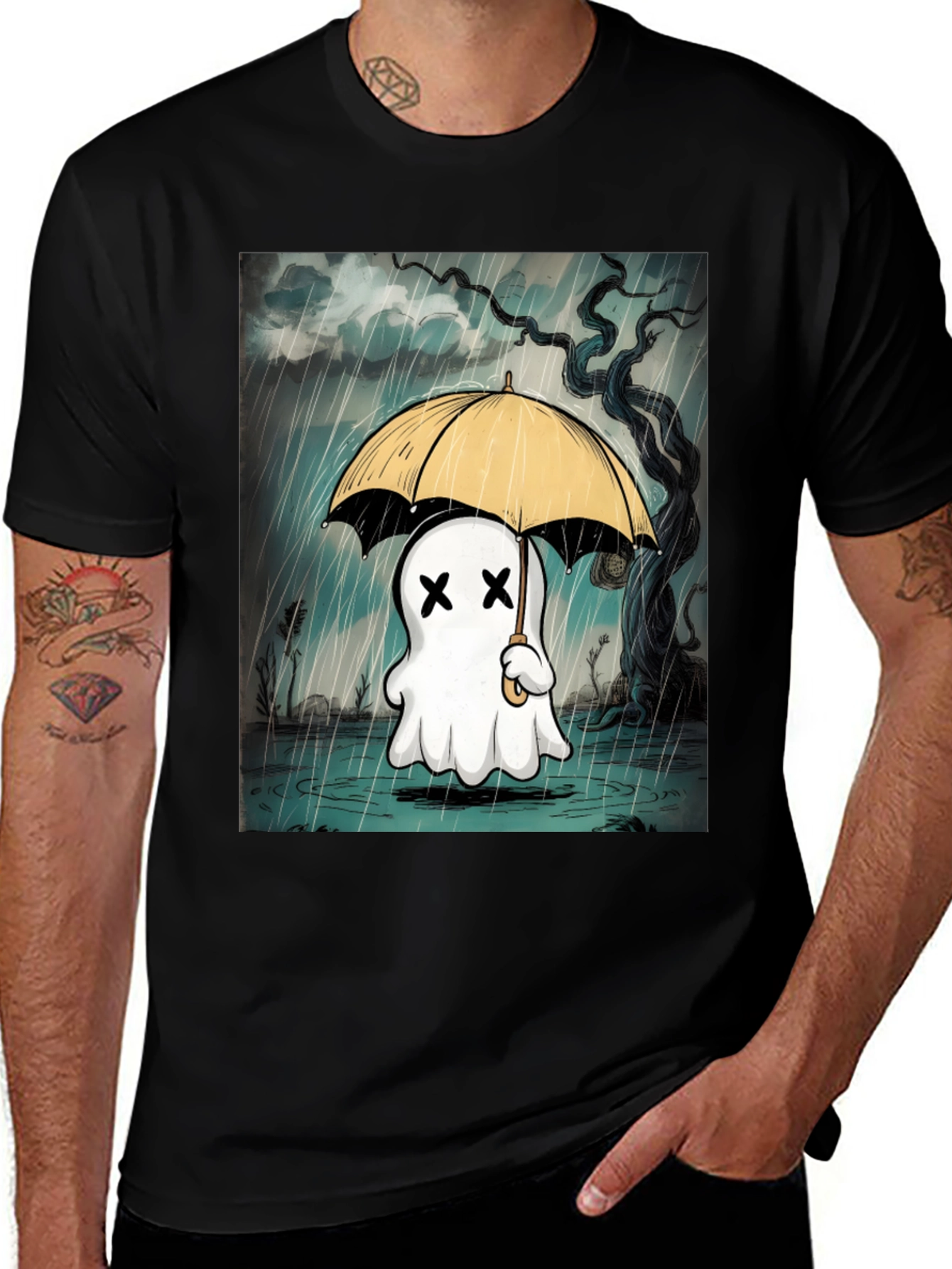 Rainy Ghost T-Shirt