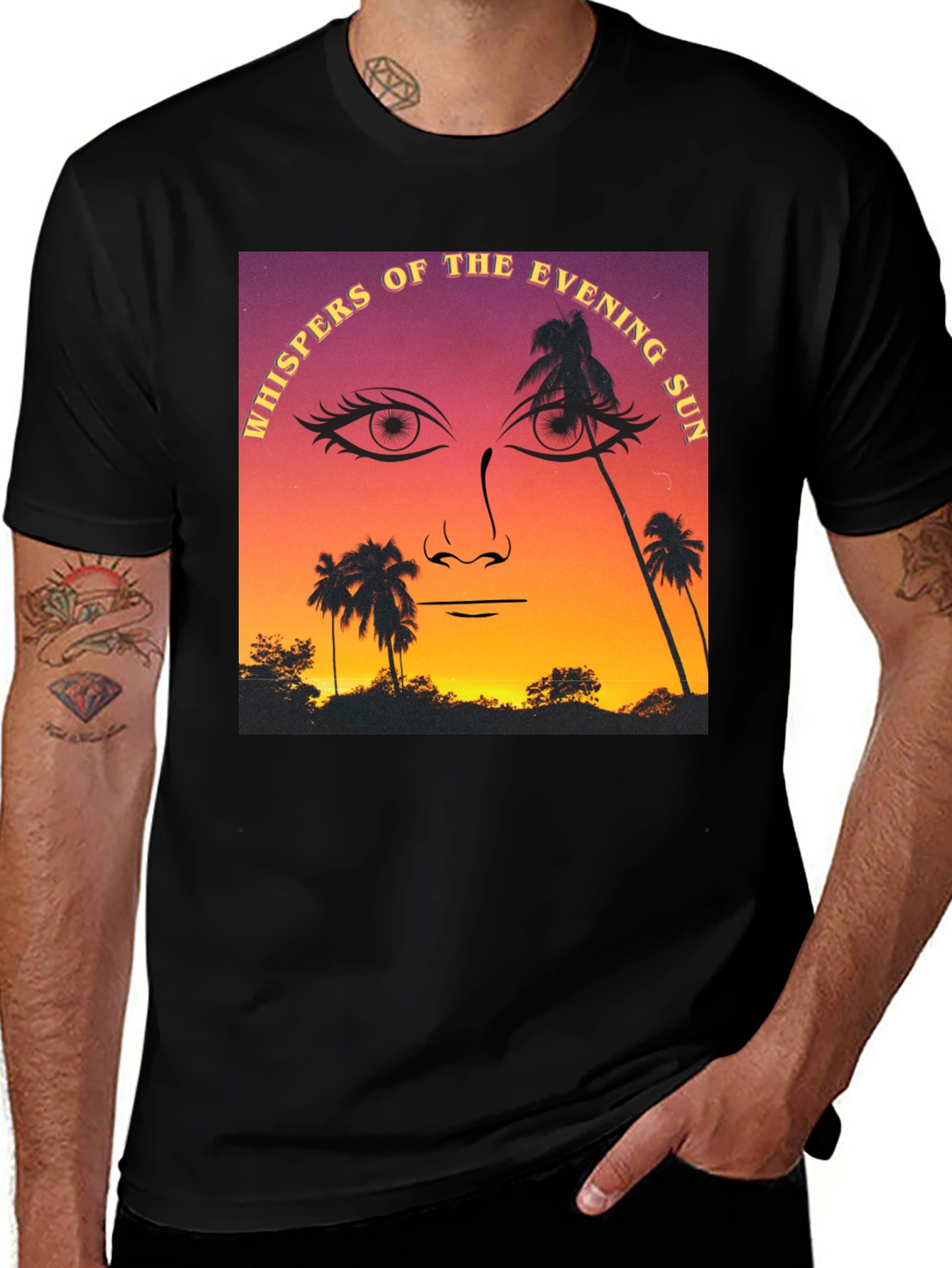Variant 25 of Whispers of the Evening Sun Graphic Tee