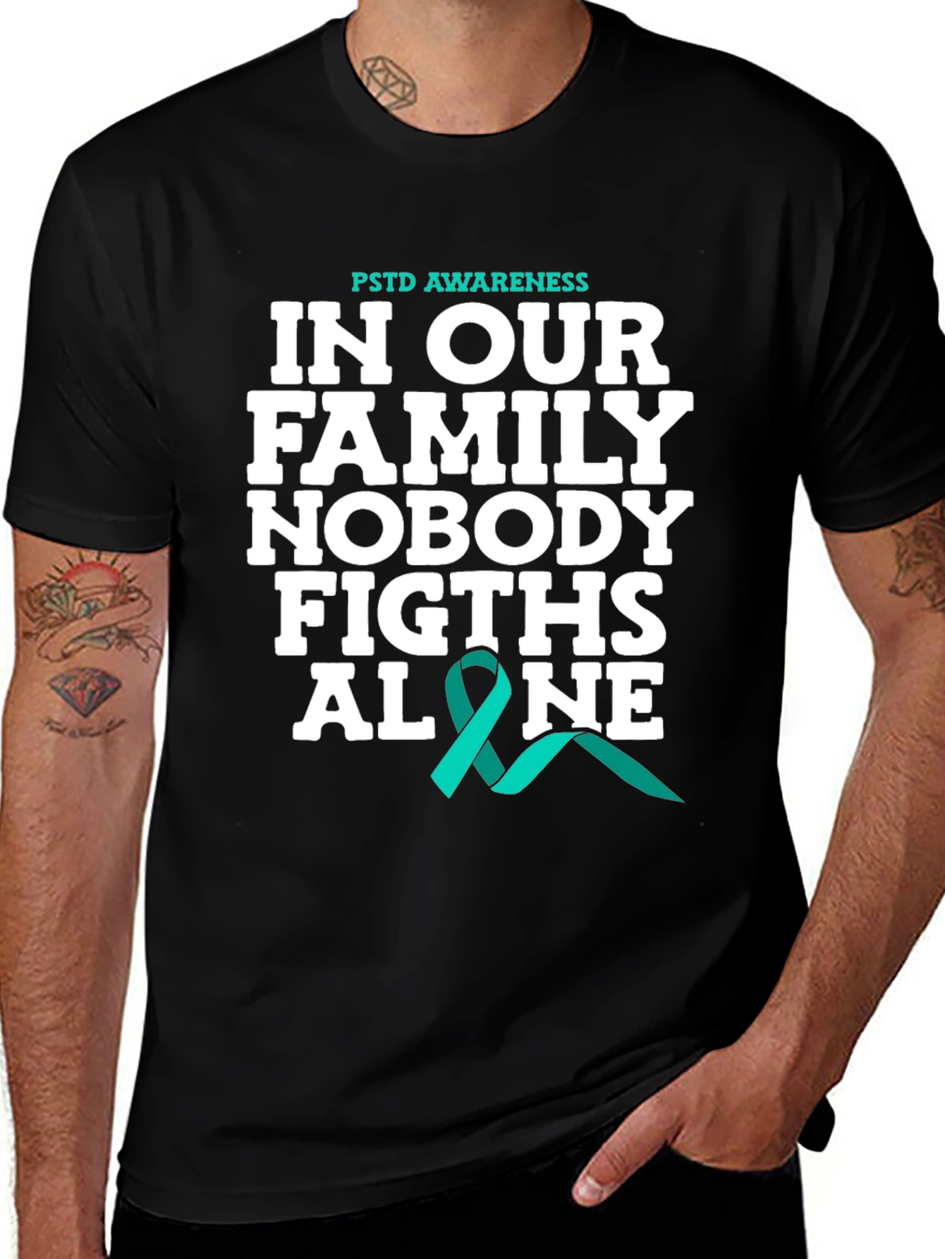 PTSD Awareness Family Support T-Shirt