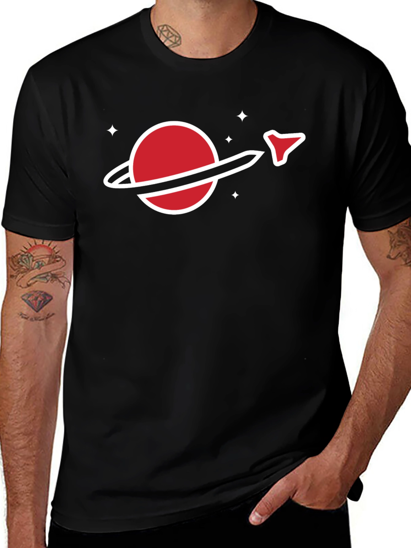 Variant 30 of Space Explorer Graphic T-Shirt