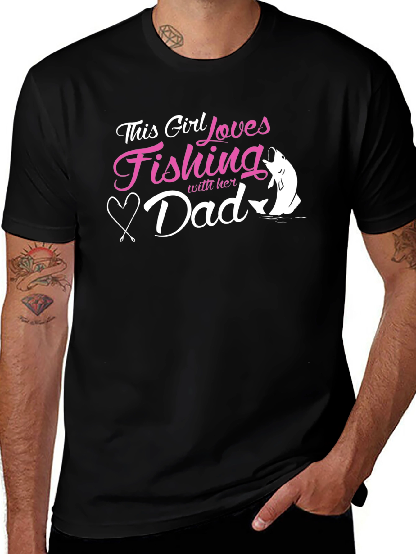 Variant 27 of Fishing Dad T-Shirt