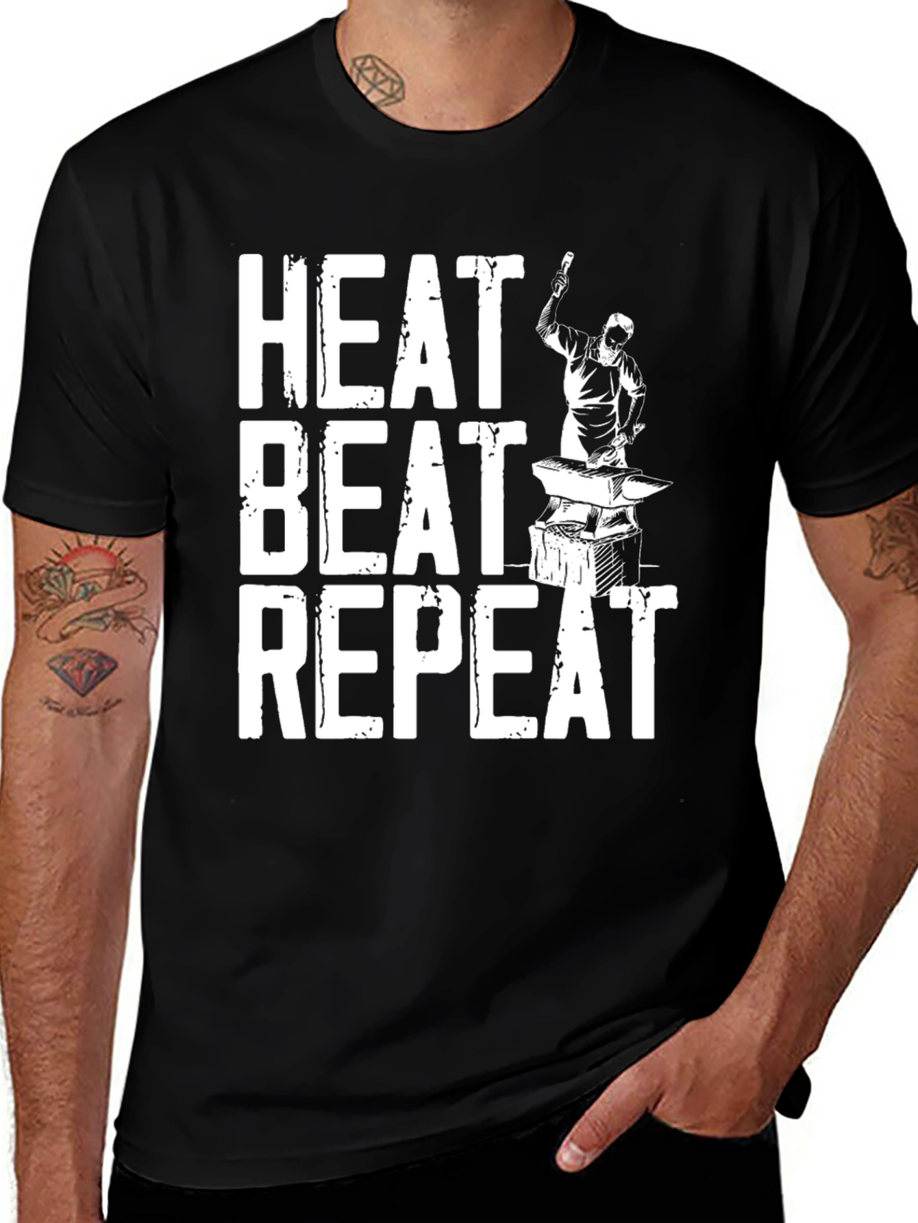 Heat Beat Repeat Blacksmith T-Shirt