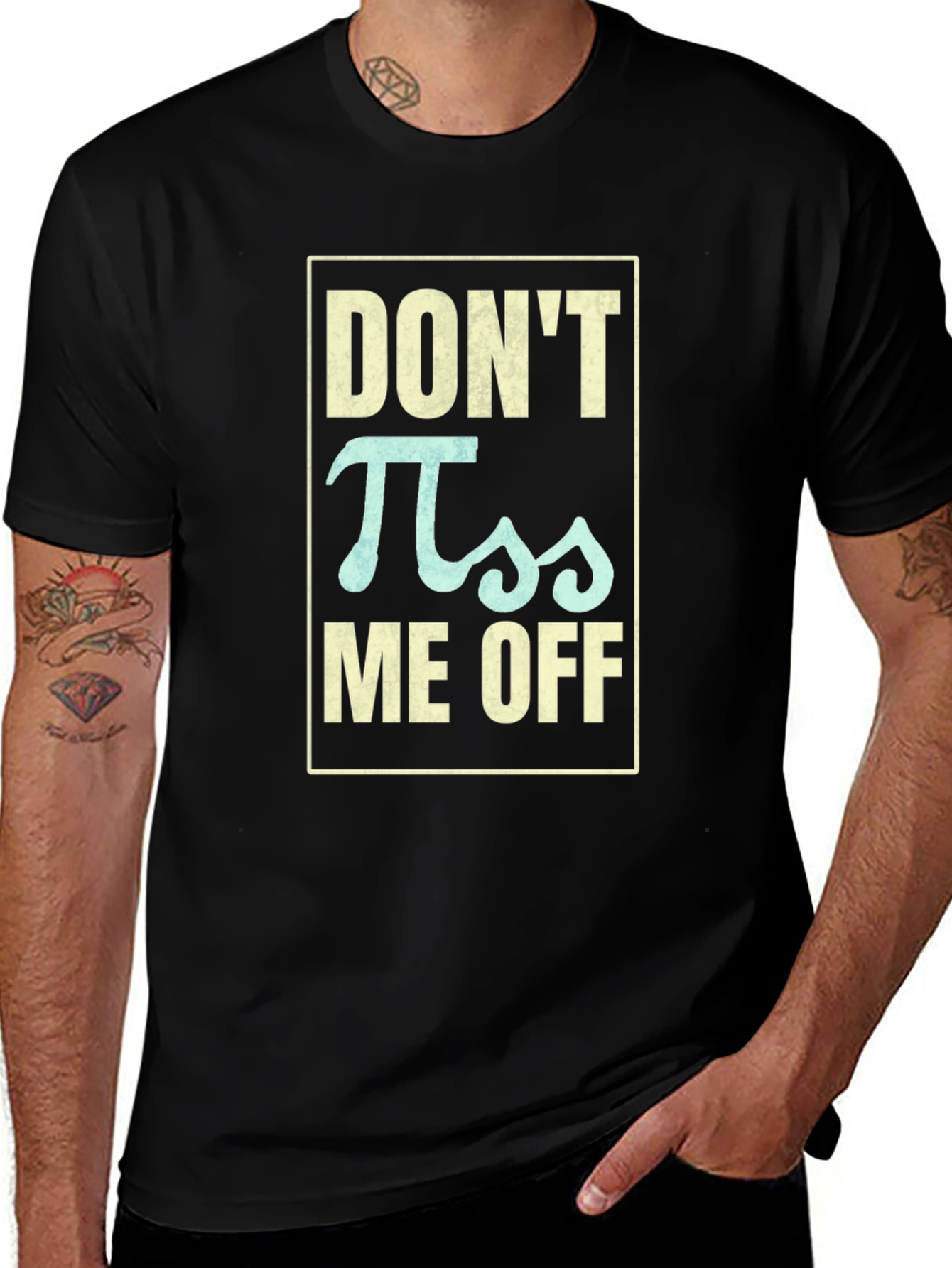 Variant 18 of Don't Pi$$ Me Off Funny Math T-Shirt