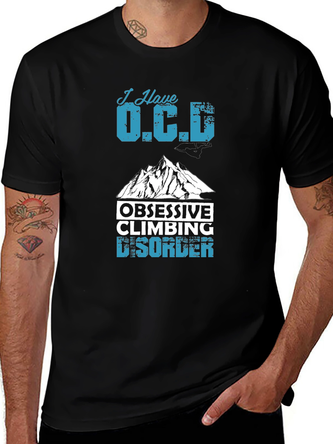Variant 23 of Obsessive Climbing Disorder T-Shirt