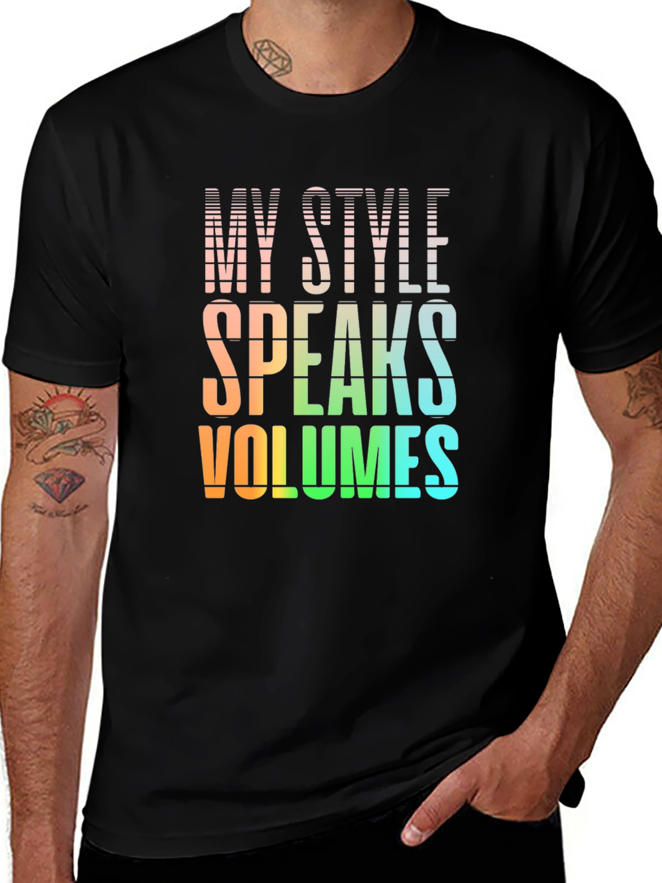 Variant 5 of My Style Speaks Volumes - Graphic T-Shirt