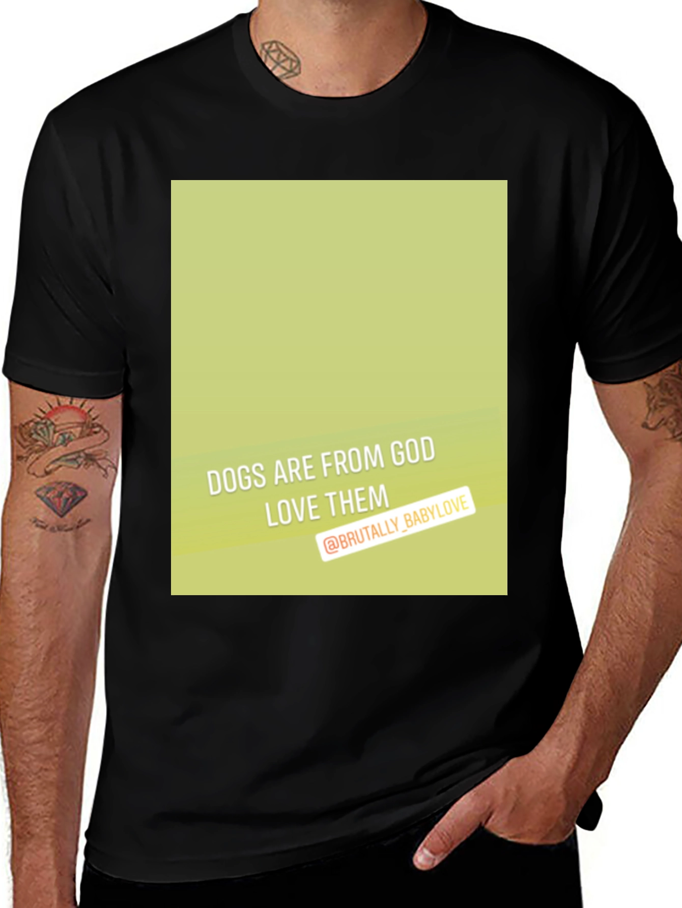 Variant 6 of Dogs are from God T-Shirt