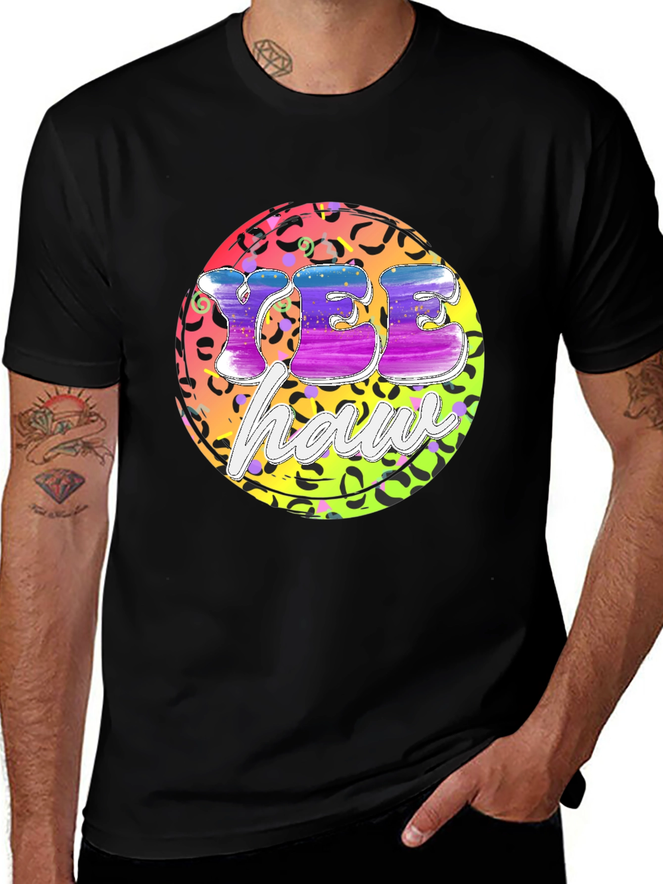 Yee Haw T-Shirt - Funky Rodeo Style
