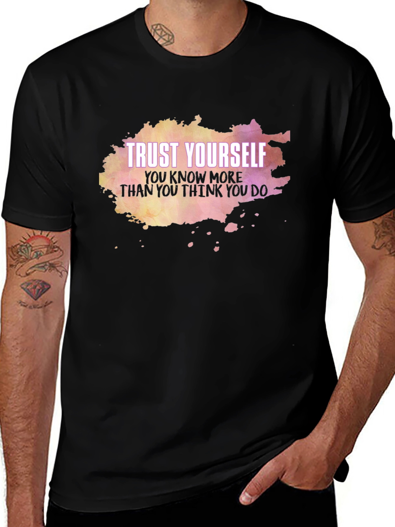 Trust Yourself T-Shirt - Motivational Design