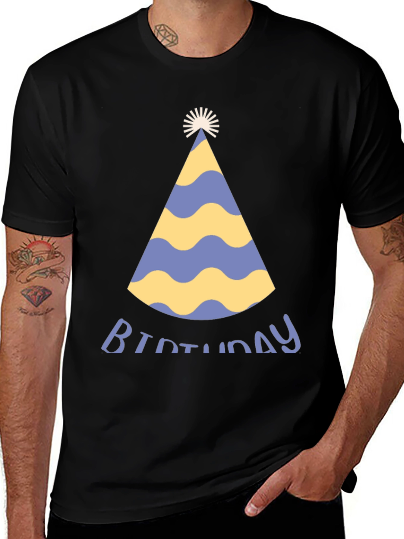 Variant 13 of Birthday Party Hat T-Shirt