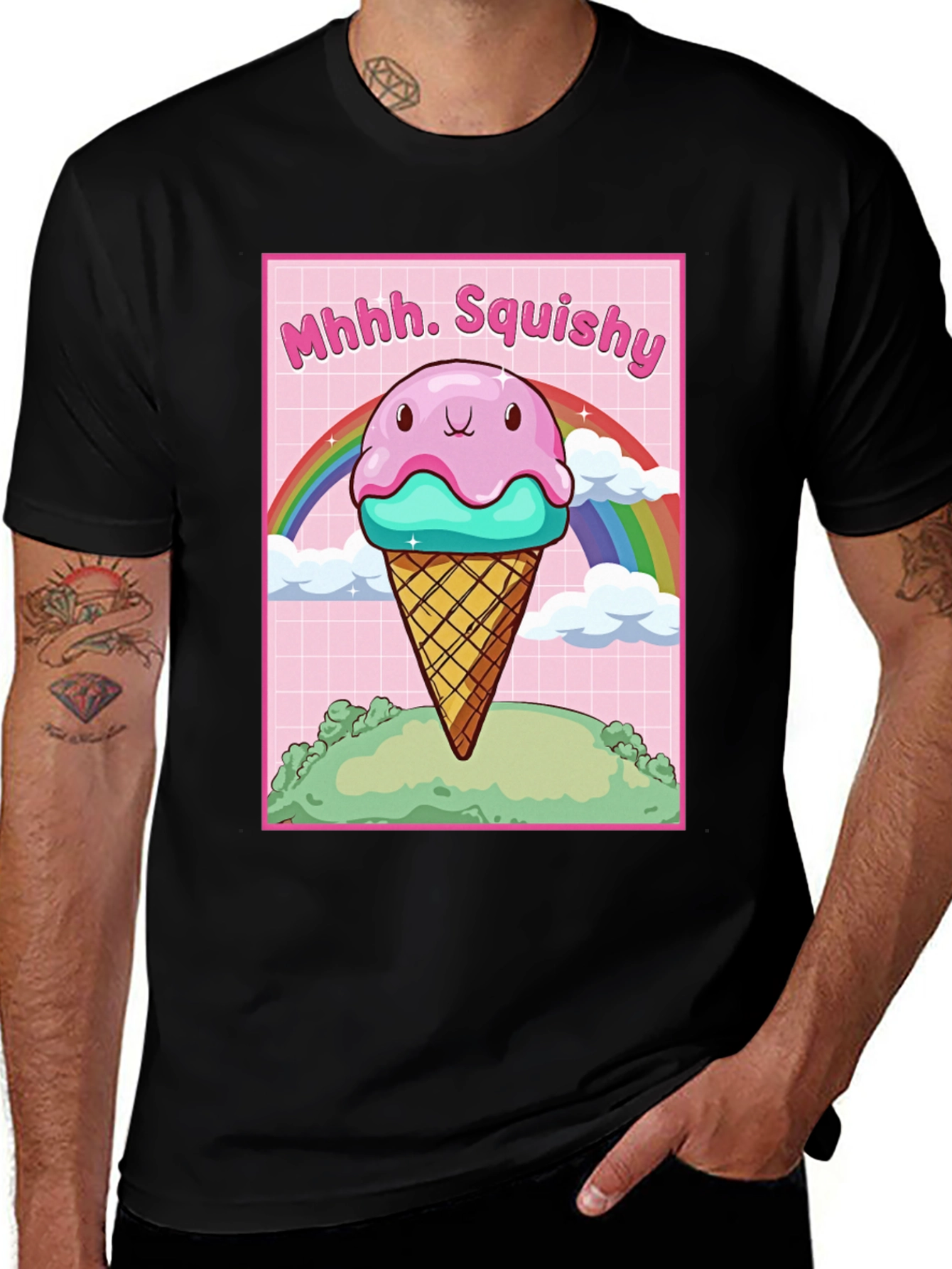 Variant 17 of Kawaii Ice Cream Graphic Tee