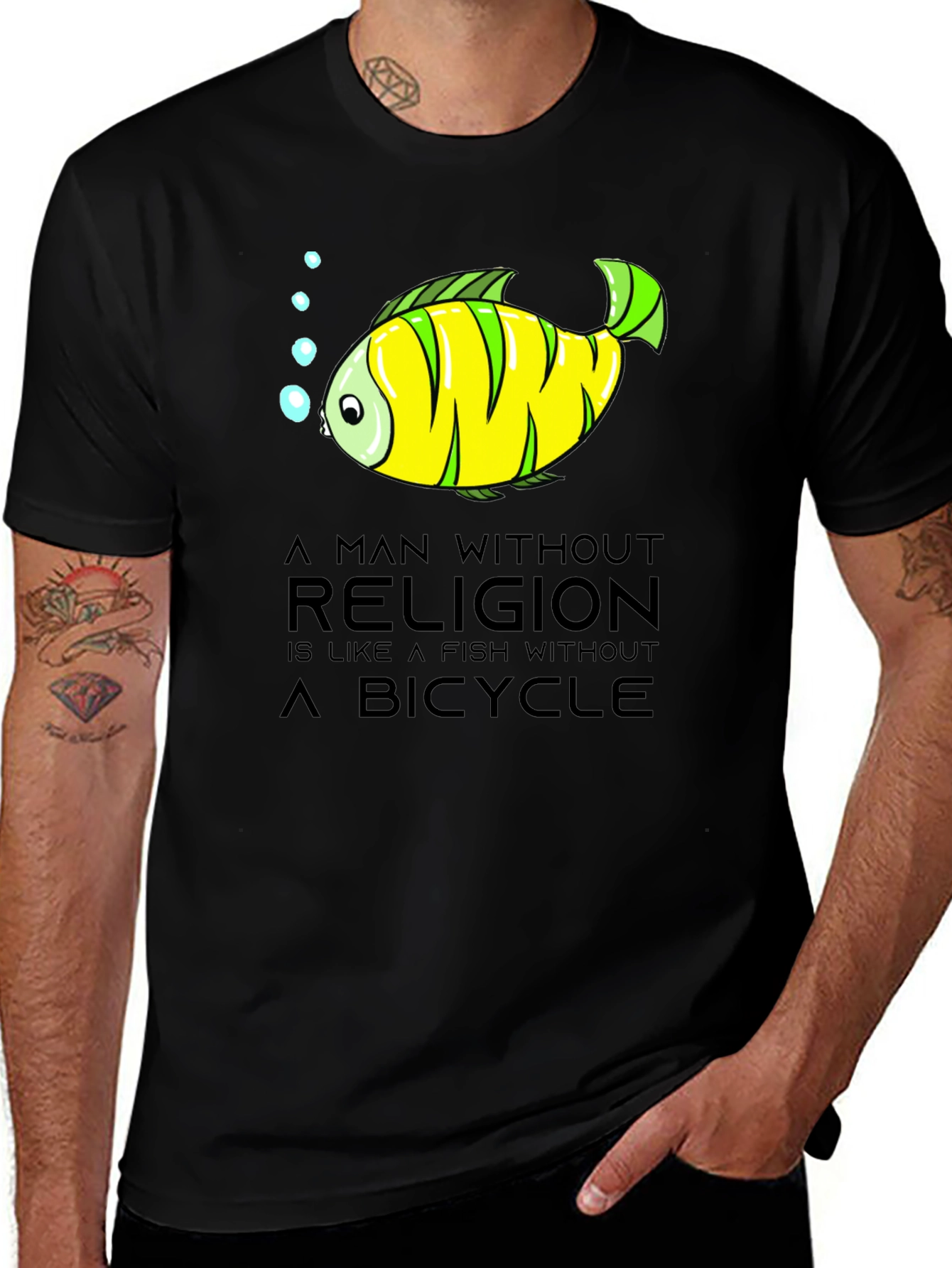 Variant 24 of A Man Without Religion T-Shirt
