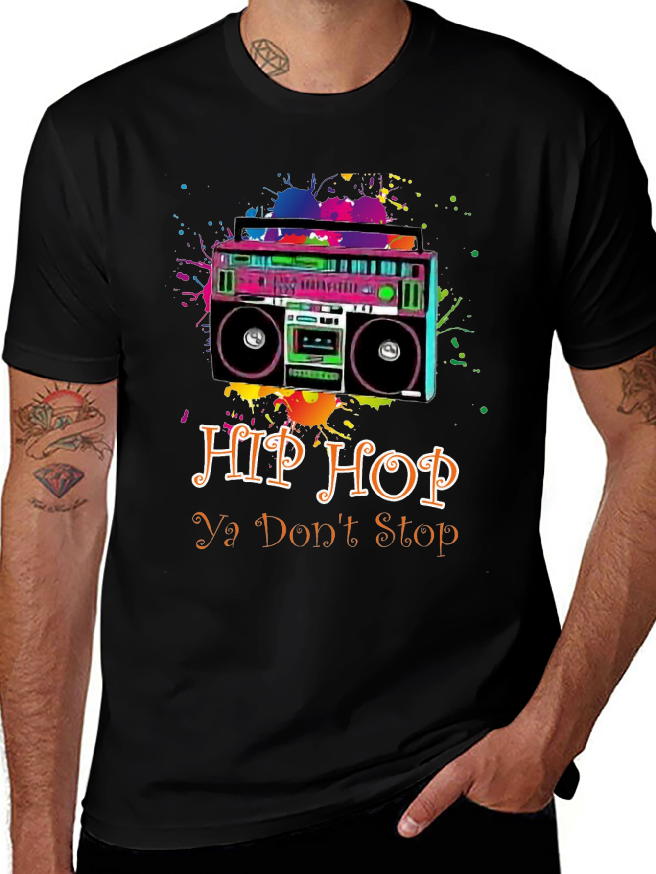 Variant 3 of Hip Hop Ya Don't Stop T-Shirt