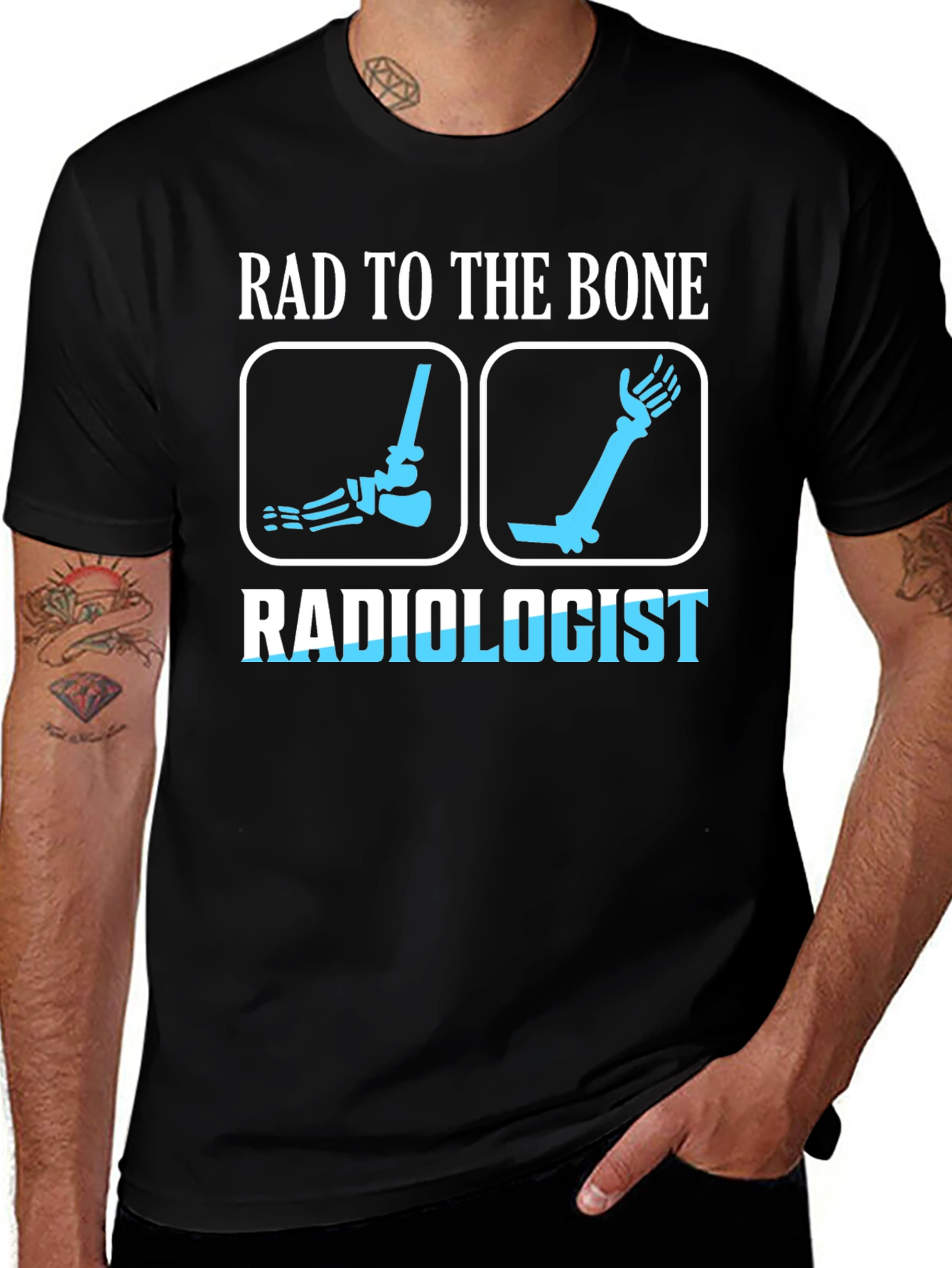 Rad To The Bone Radiologist T-Shirt